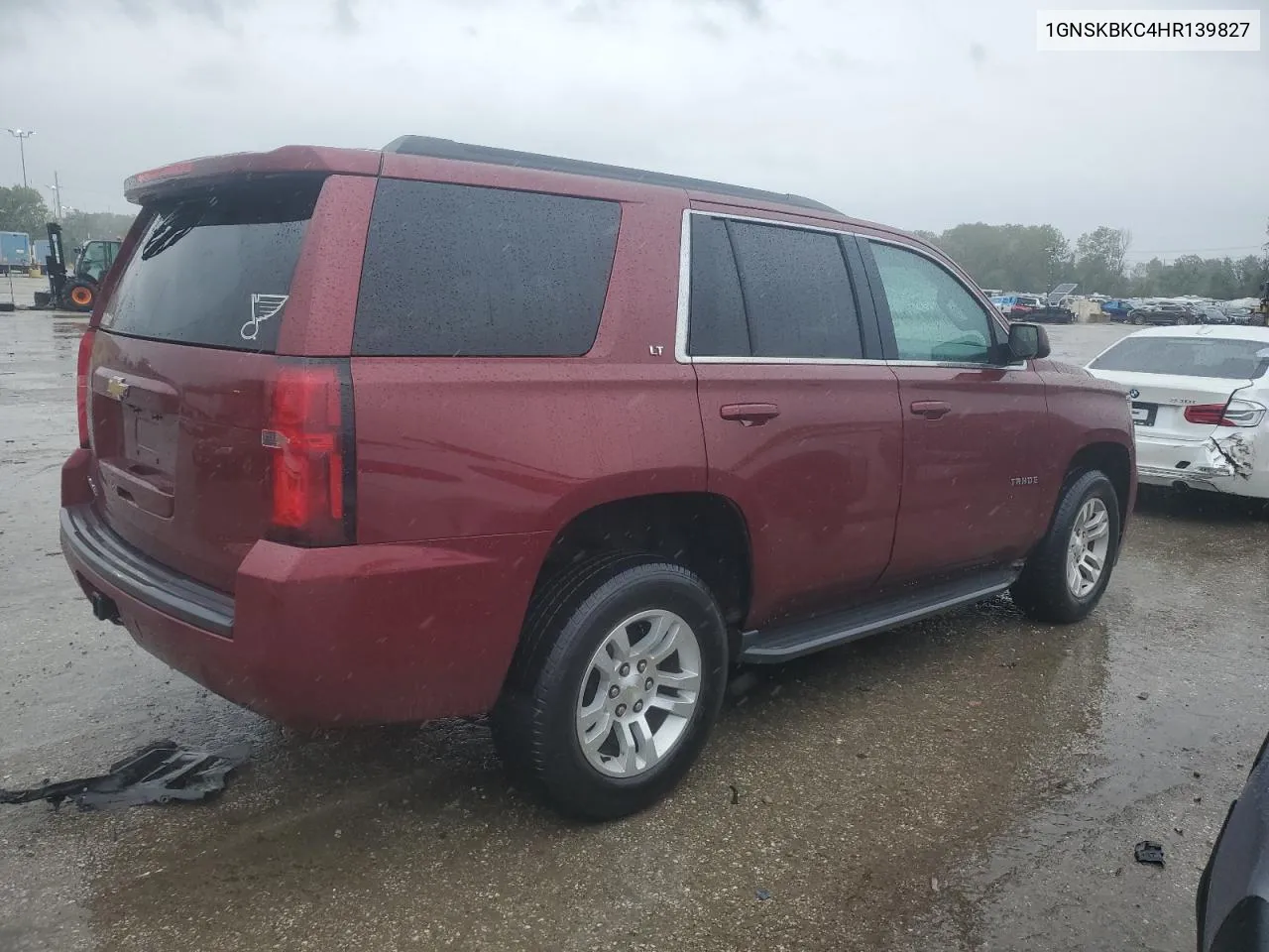 2017 Chevrolet Tahoe K1500 Lt VIN: 1GNSKBKC4HR139827 Lot: 71057414