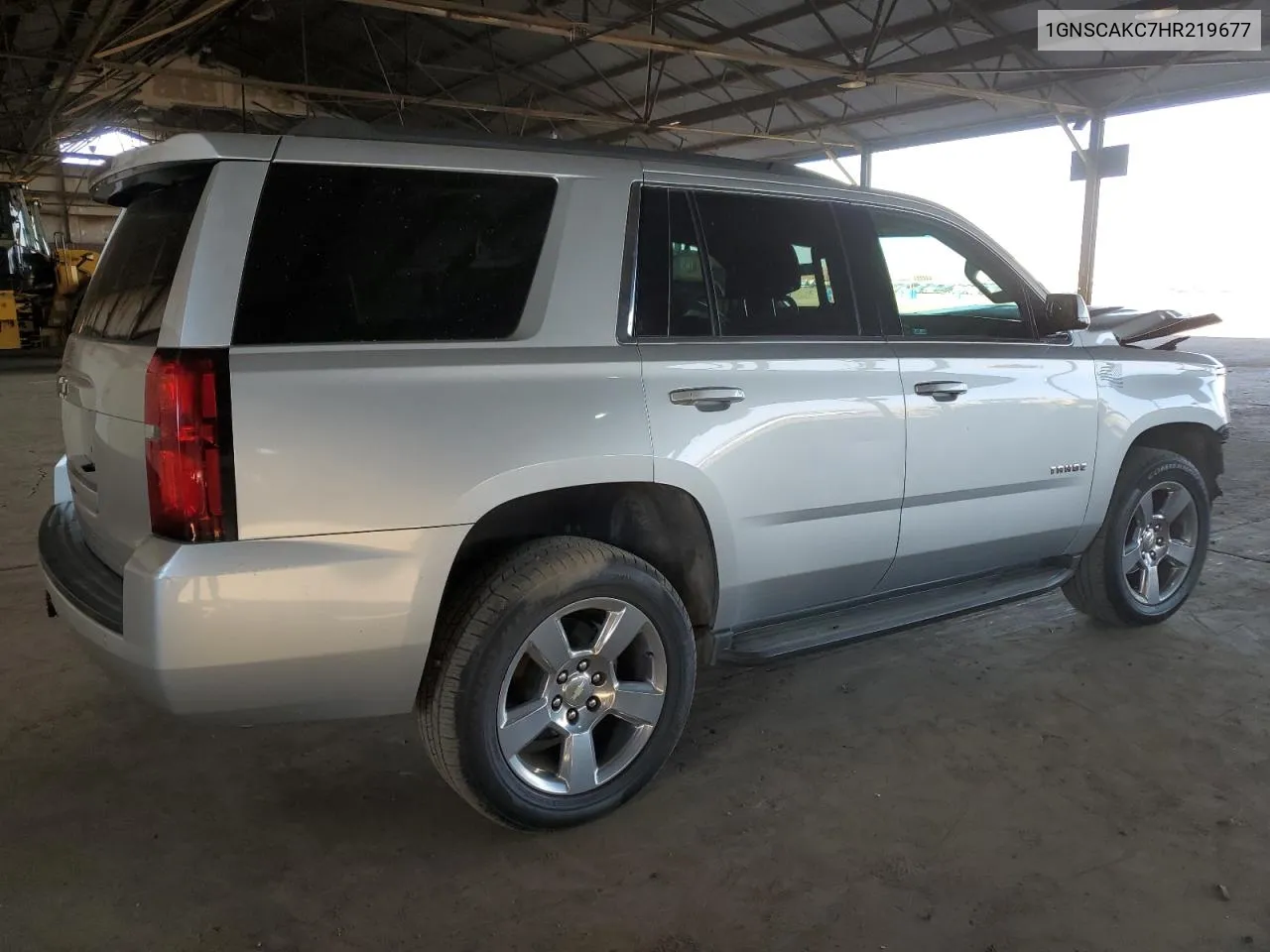 2017 Chevrolet Tahoe C1500 Ls VIN: 1GNSCAKC7HR219677 Lot: 71125184