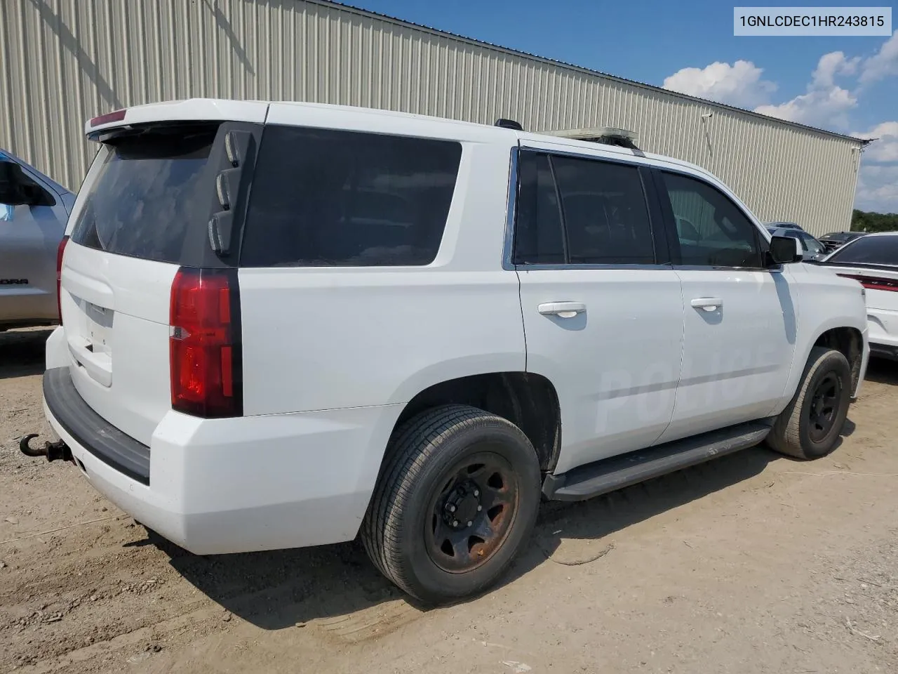 2017 Chevrolet Tahoe Police VIN: 1GNLCDEC1HR243815 Lot: 71675134