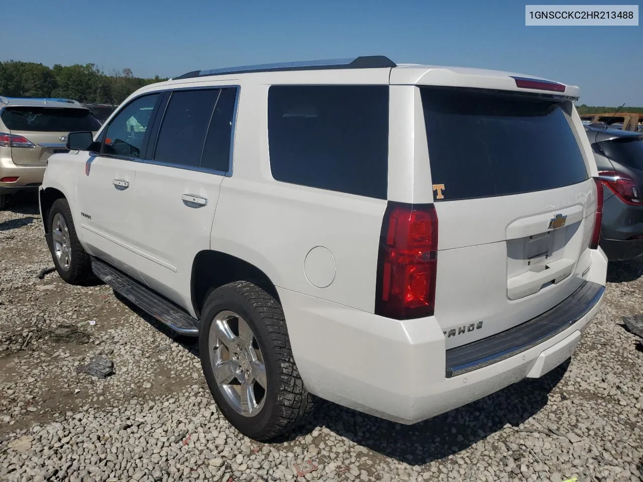 1GNSCCKC2HR213488 2017 Chevrolet Tahoe C1500 Premier