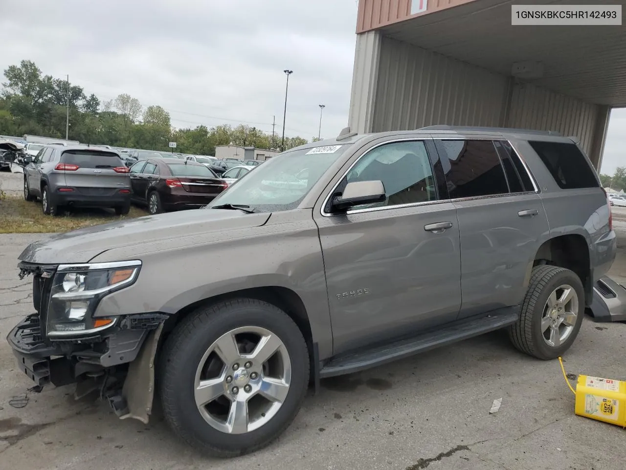 2017 Chevrolet Tahoe K1500 Lt VIN: 1GNSKBKC5HR142493 Lot: 72329764