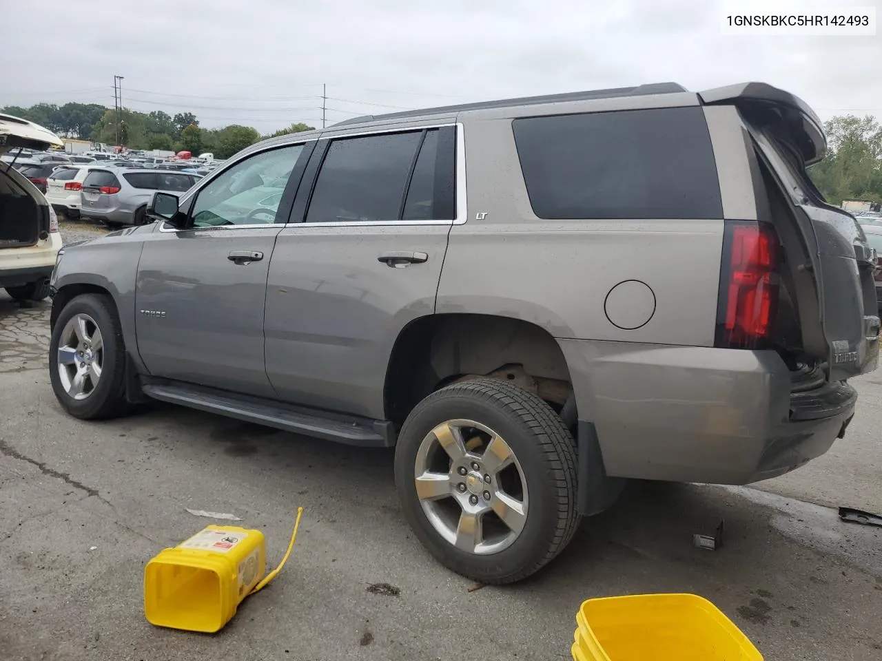 2017 Chevrolet Tahoe K1500 Lt VIN: 1GNSKBKC5HR142493 Lot: 72329764