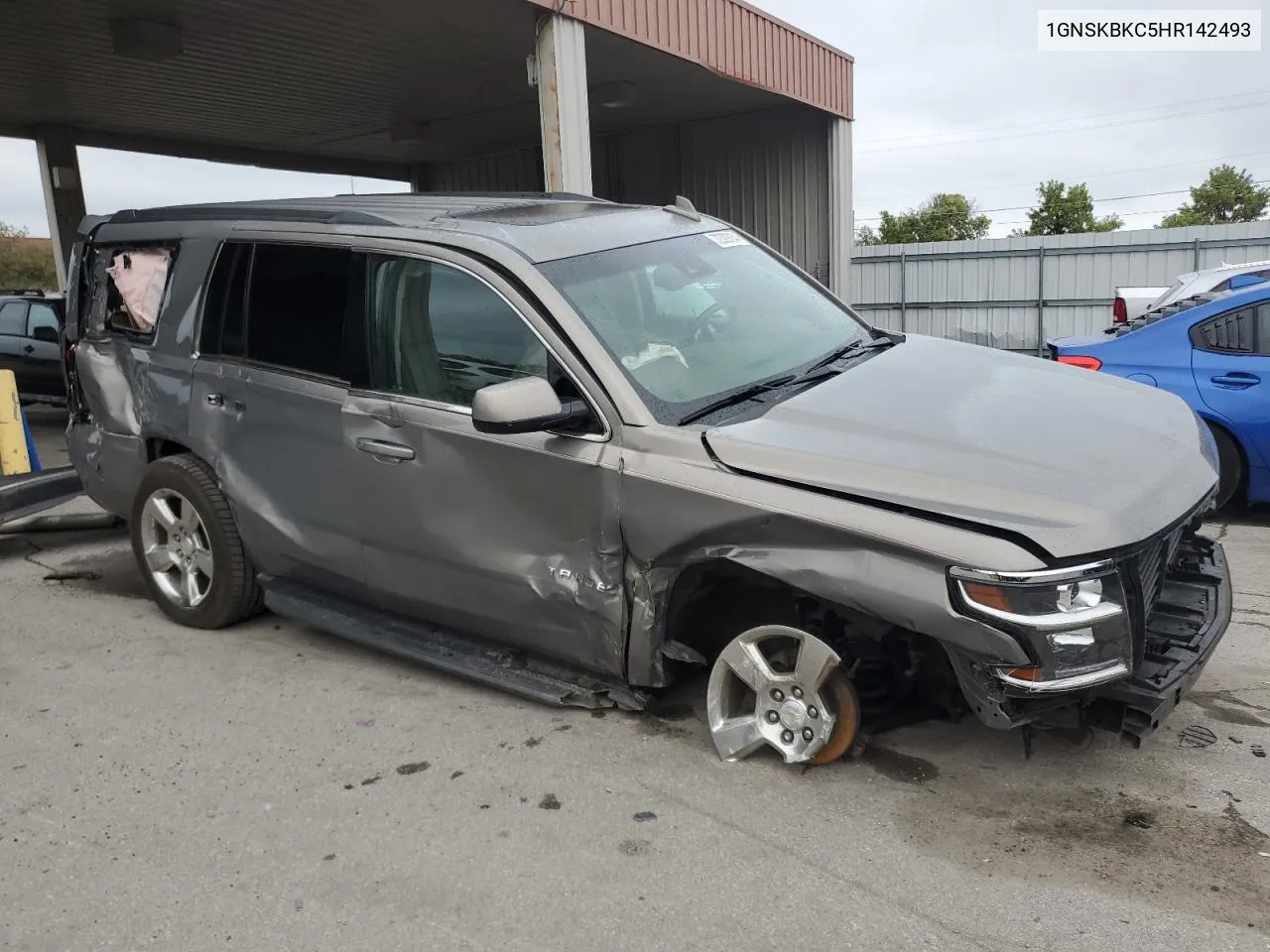 2017 Chevrolet Tahoe K1500 Lt VIN: 1GNSKBKC5HR142493 Lot: 72329764