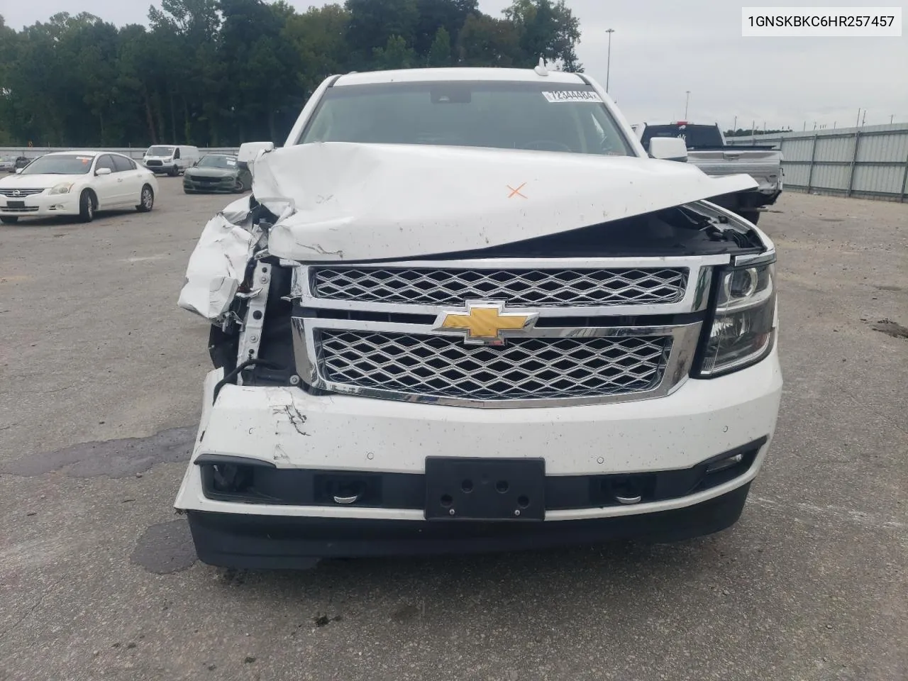 2017 Chevrolet Tahoe K1500 Lt VIN: 1GNSKBKC6HR257457 Lot: 72344484