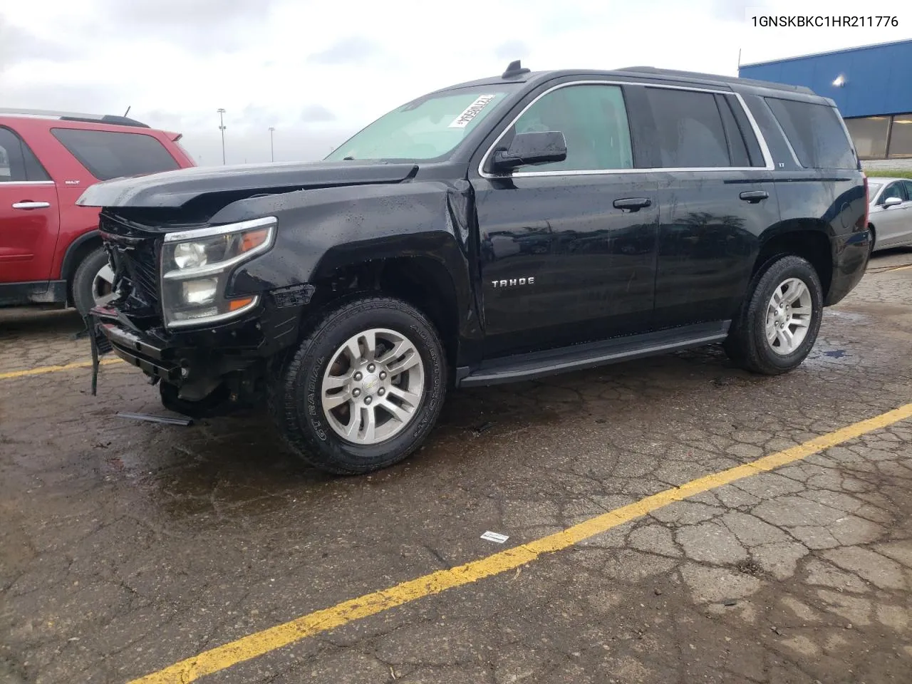 2017 Chevrolet Tahoe K1500 Lt VIN: 1GNSKBKC1HR211776 Lot: 72708594