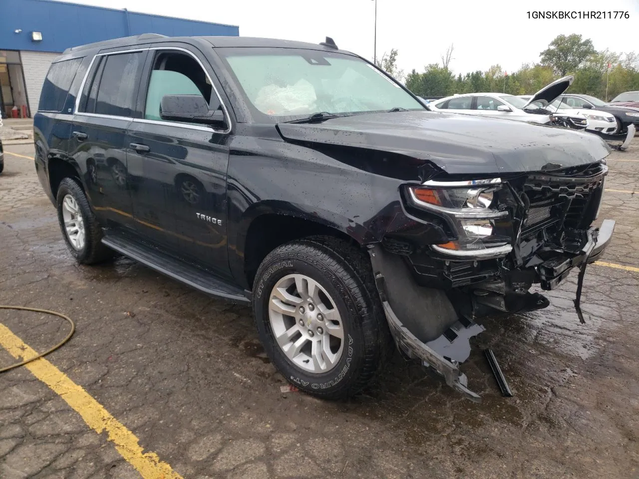 2017 Chevrolet Tahoe K1500 Lt VIN: 1GNSKBKC1HR211776 Lot: 72708594