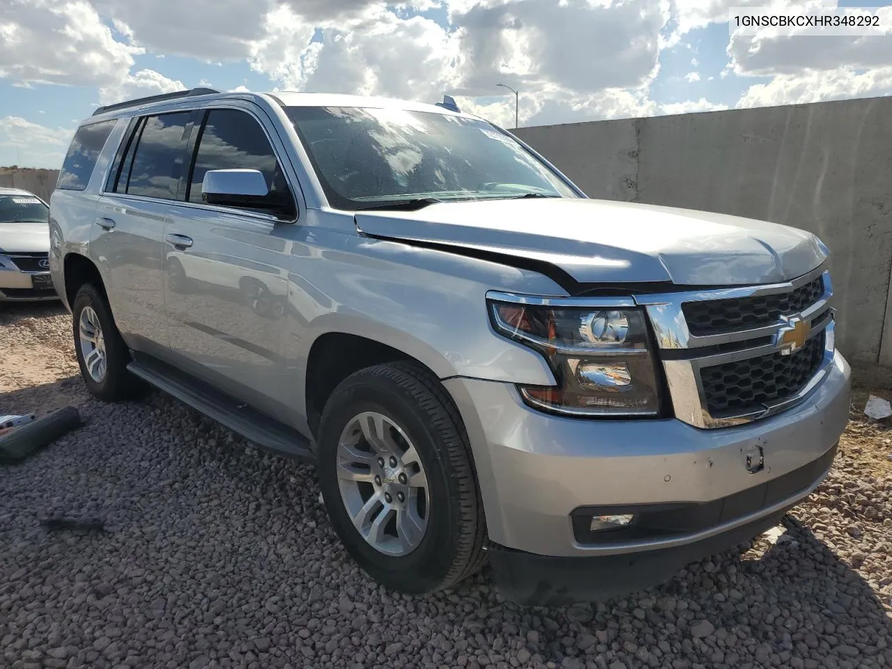 2017 Chevrolet Tahoe C1500 Lt VIN: 1GNSCBKCXHR348292 Lot: 72736364