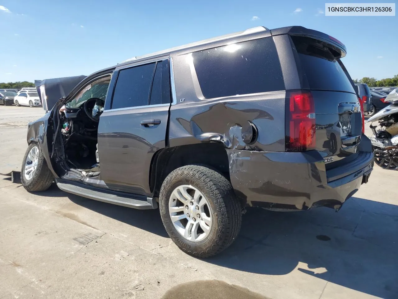 2017 Chevrolet Tahoe C1500 Lt VIN: 1GNSCBKC3HR126306 Lot: 73302264