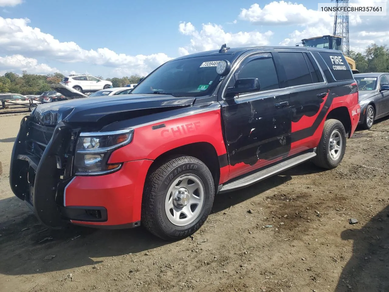 2017 Chevrolet Tahoe Special VIN: 1GNSKFEC8HR357661 Lot: 73394694