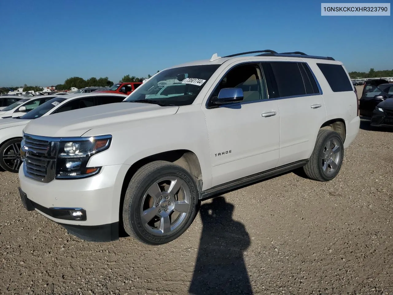 2017 Chevrolet Tahoe K1500 Premier VIN: 1GNSKCKCXHR323790 Lot: 73501744