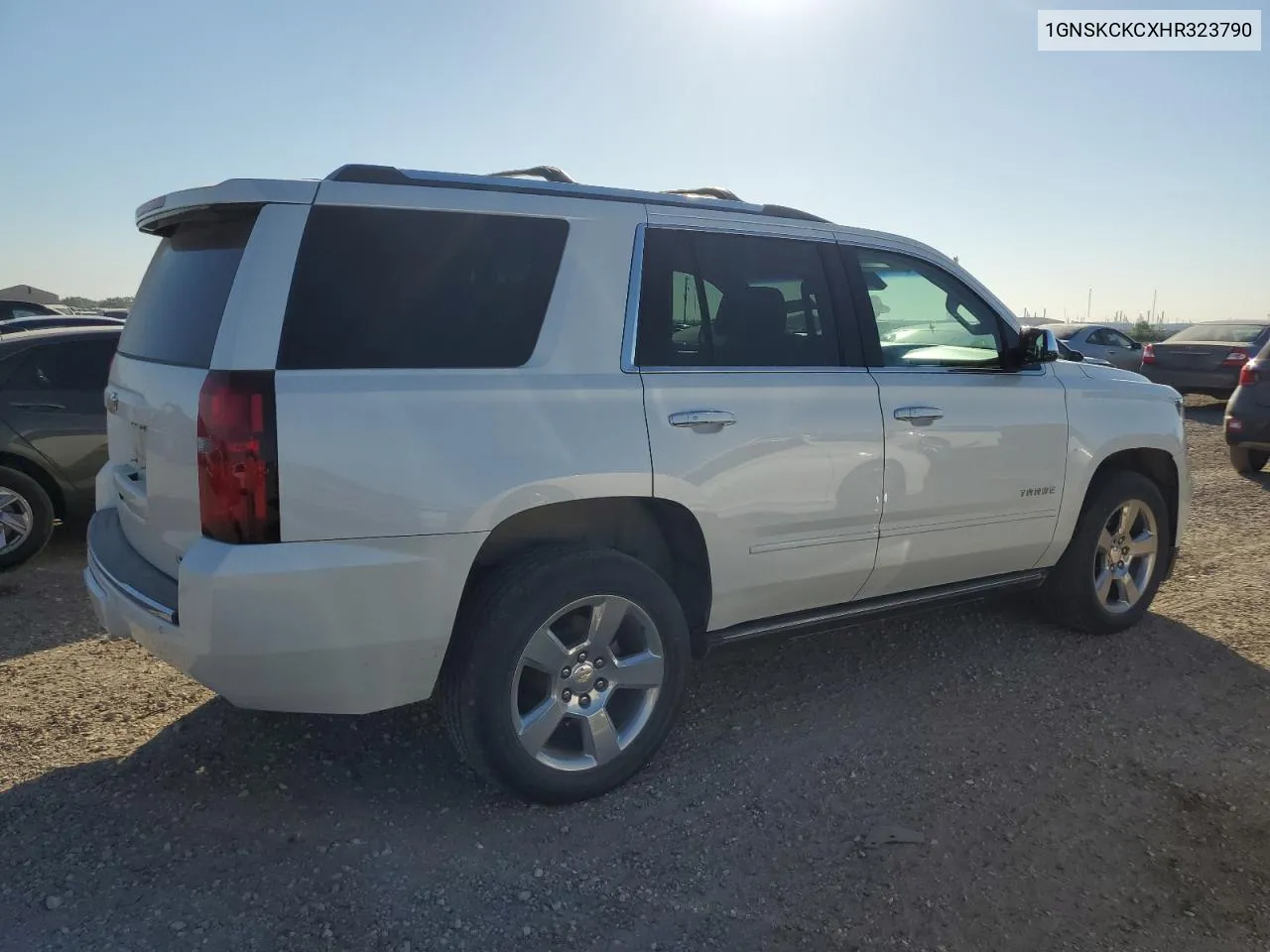 2017 Chevrolet Tahoe K1500 Premier VIN: 1GNSKCKCXHR323790 Lot: 73501744