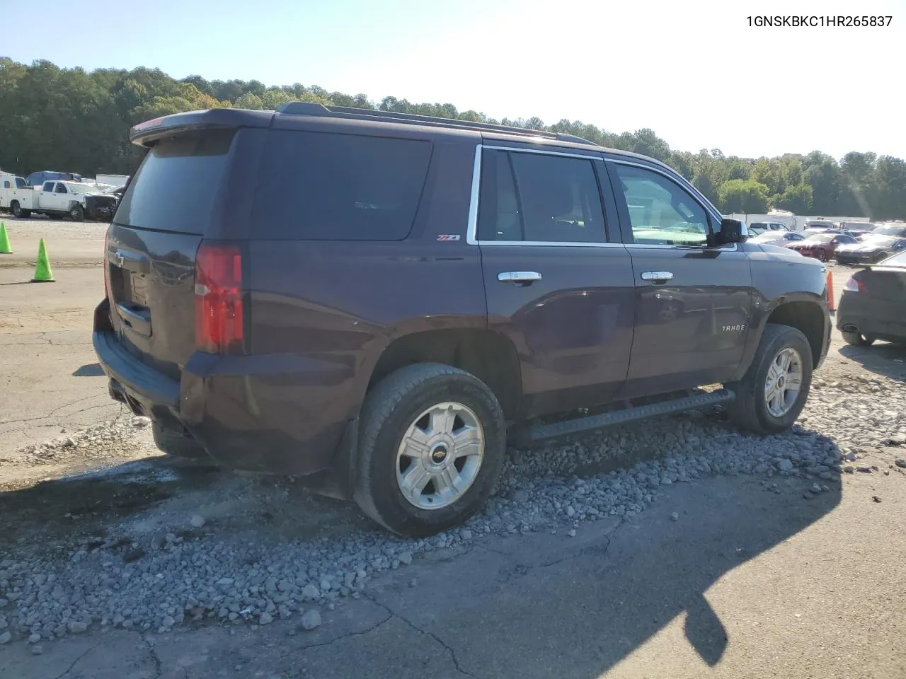 2017 Chevrolet Tahoe K1500 Lt VIN: 1GNSKBKC1HR265837 Lot: 73956774