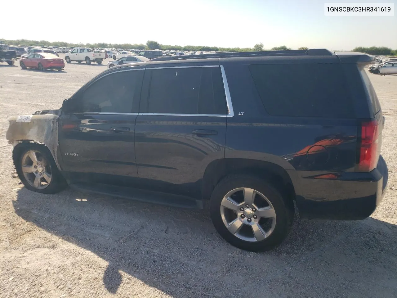 2017 Chevrolet Tahoe C1500 Lt VIN: 1GNSCBKC3HR341619 Lot: 73973464