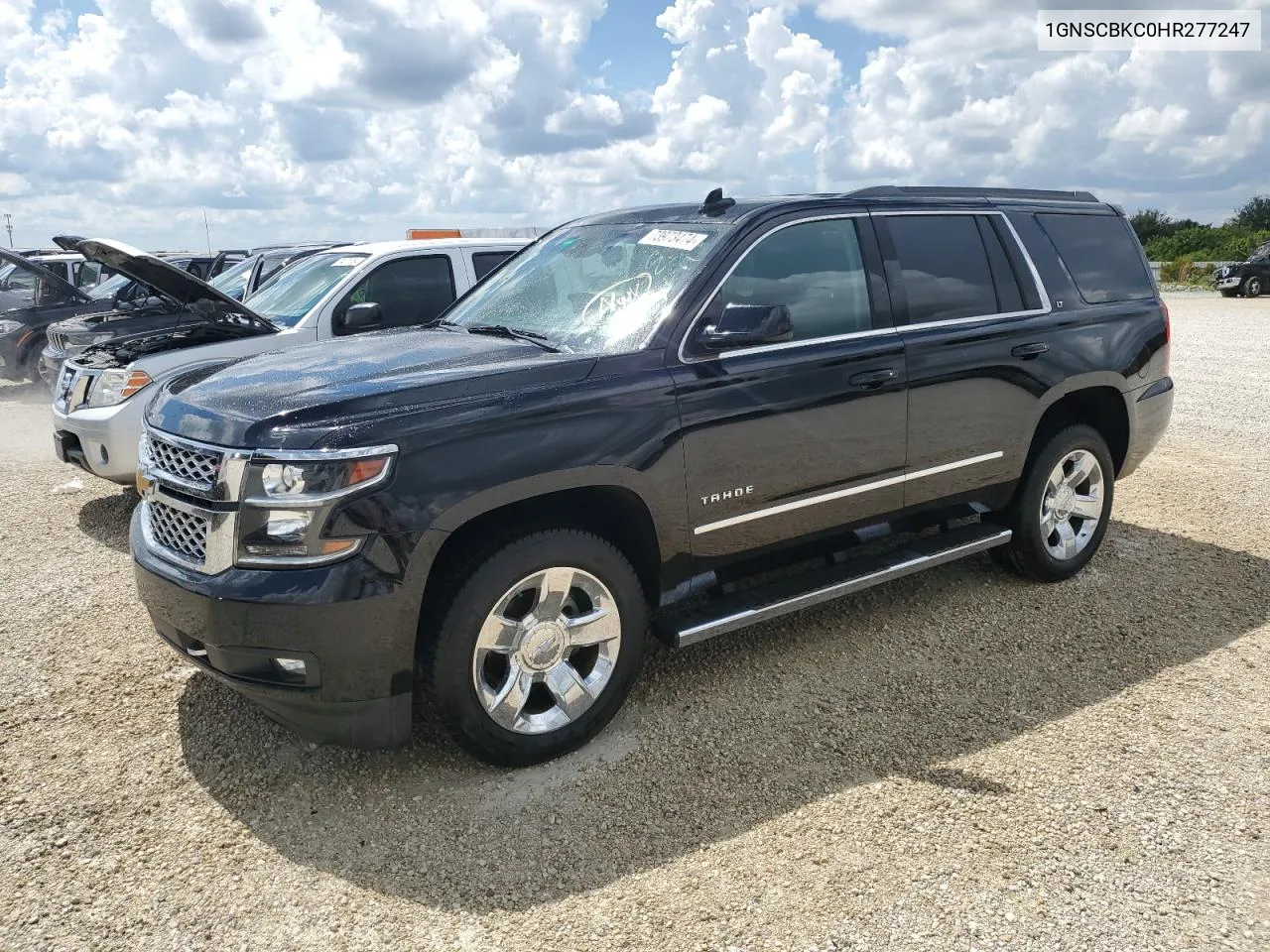 2017 Chevrolet Tahoe C1500 Lt VIN: 1GNSCBKC0HR277247 Lot: 73973474