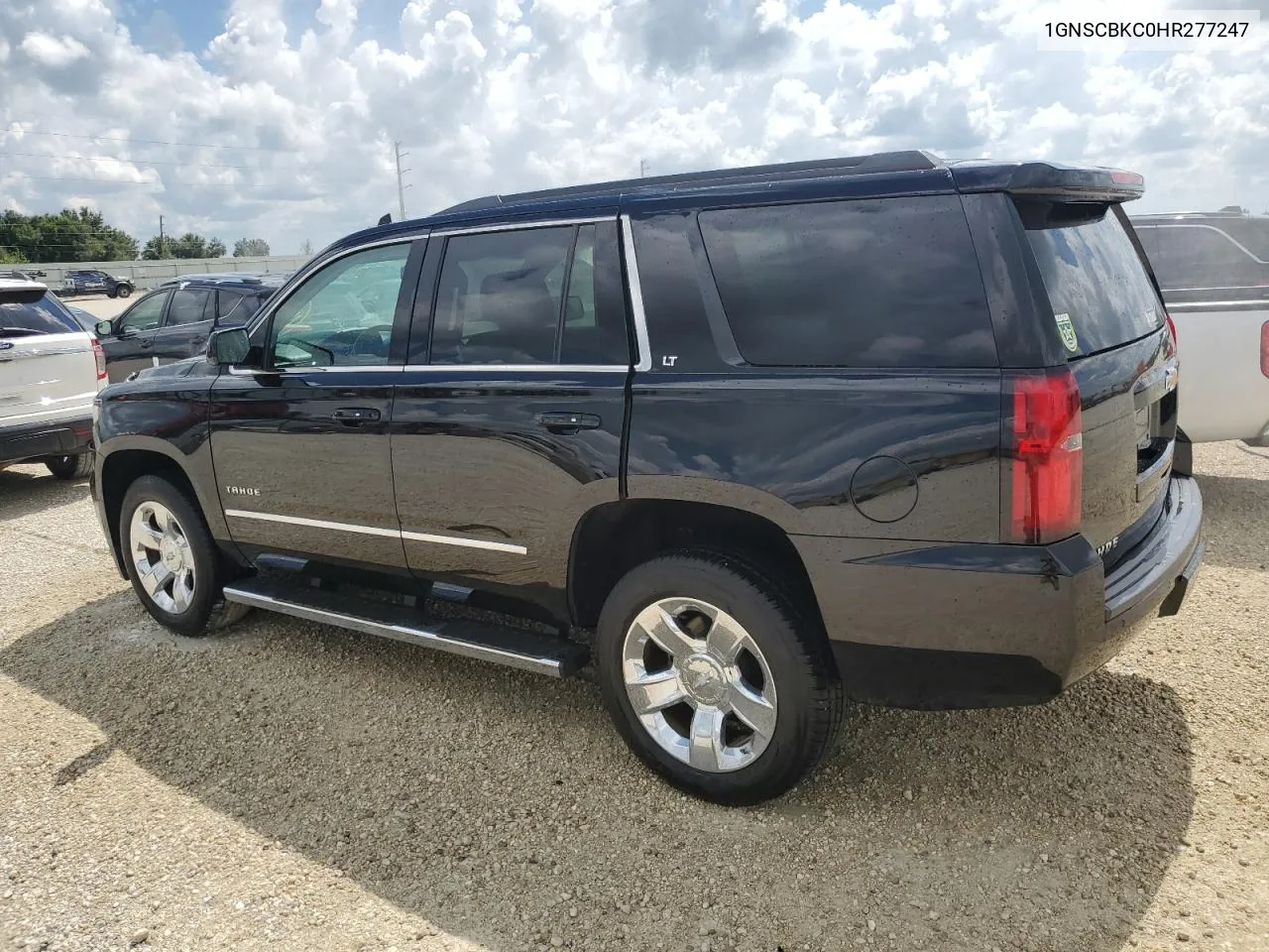 2017 Chevrolet Tahoe C1500 Lt VIN: 1GNSCBKC0HR277247 Lot: 73973474