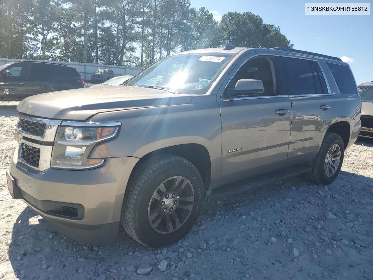 2017 Chevrolet Tahoe K1500 Lt VIN: 1GNSKBKC9HR158812 Lot: 74398774