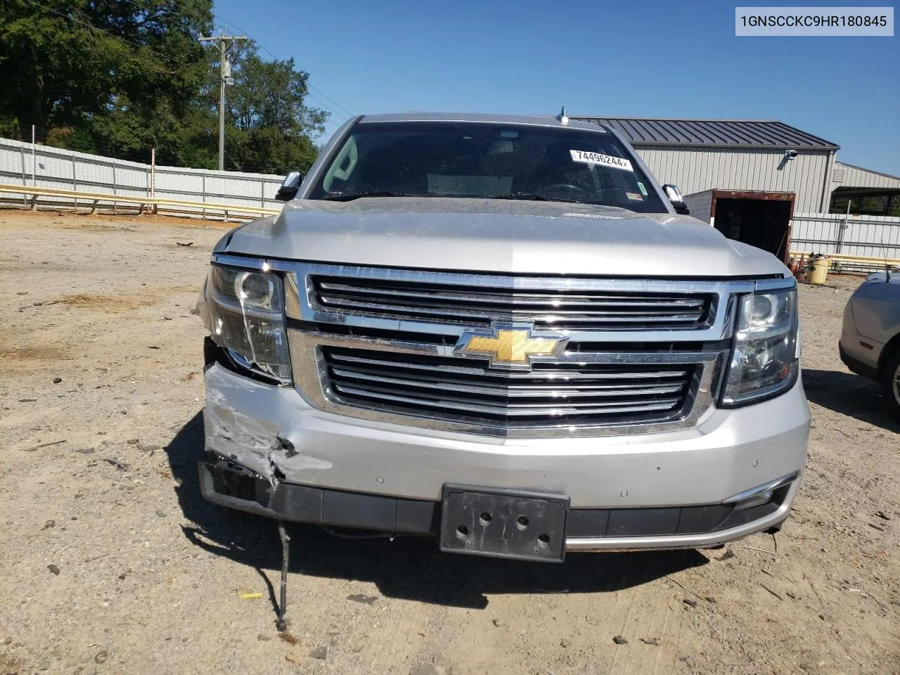 2017 Chevrolet Tahoe C1500 Premier VIN: 1GNSCCKC9HR180845 Lot: 74496244