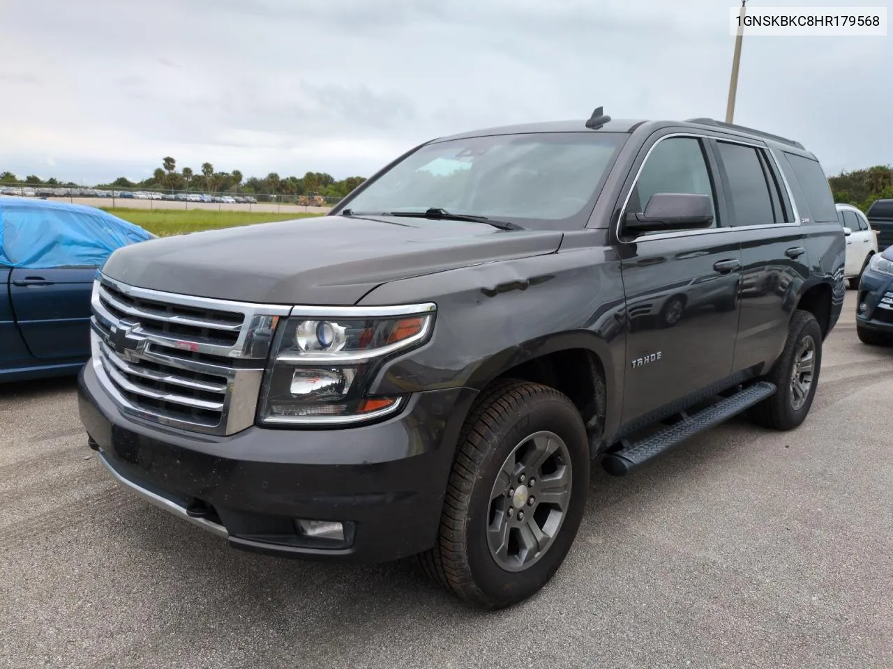 2017 Chevrolet Tahoe K1500 Lt VIN: 1GNSKBKC8HR179568 Lot: 74526154