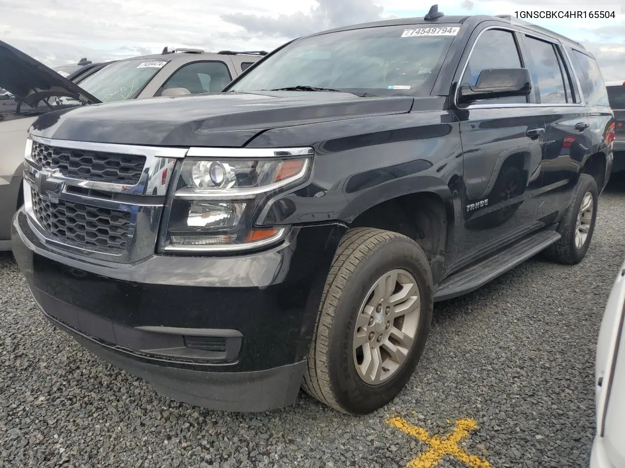 2017 Chevrolet Tahoe C1500 Lt VIN: 1GNSCBKC4HR165504 Lot: 74549794