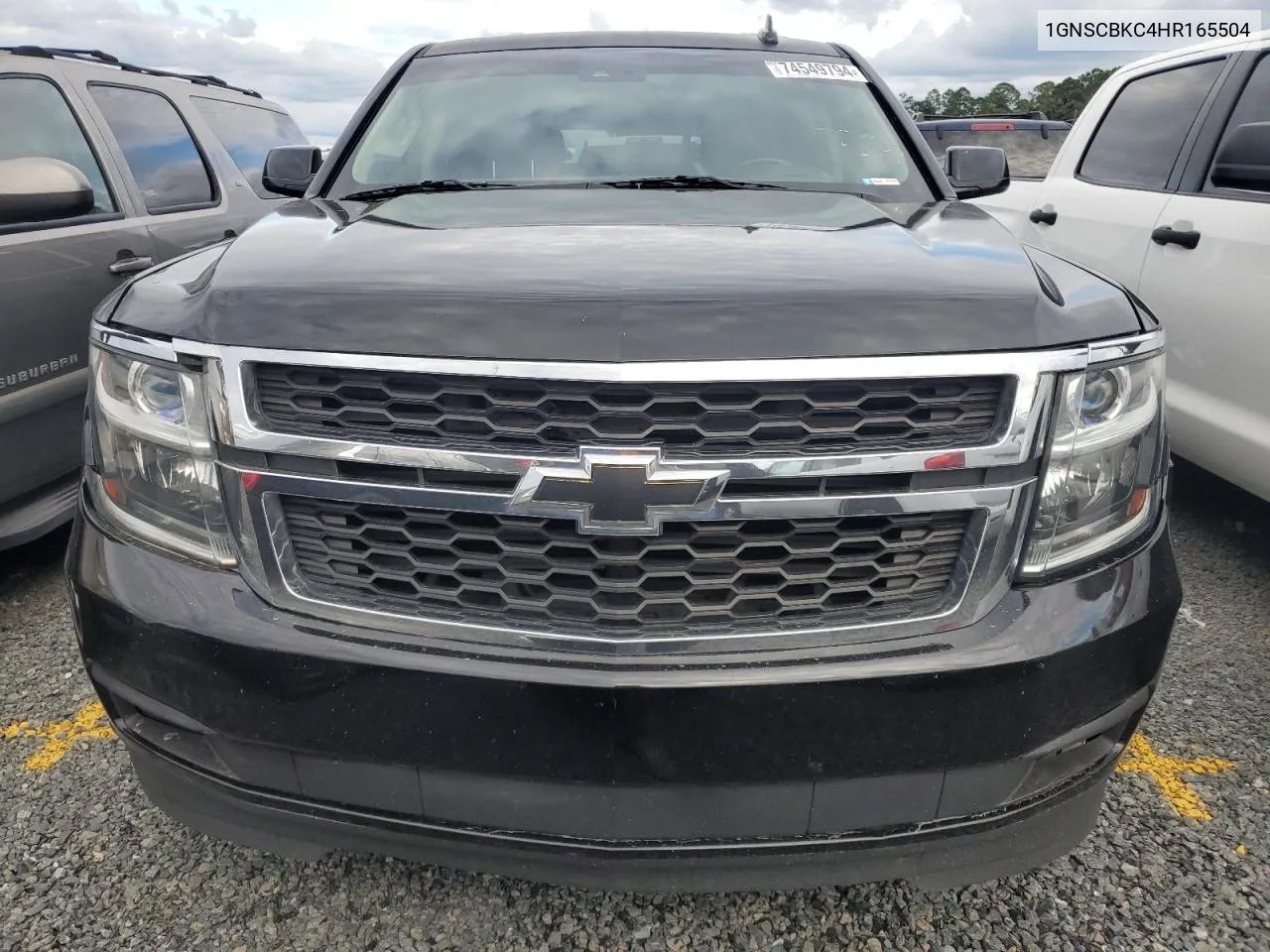 2017 Chevrolet Tahoe C1500 Lt VIN: 1GNSCBKC4HR165504 Lot: 74549794