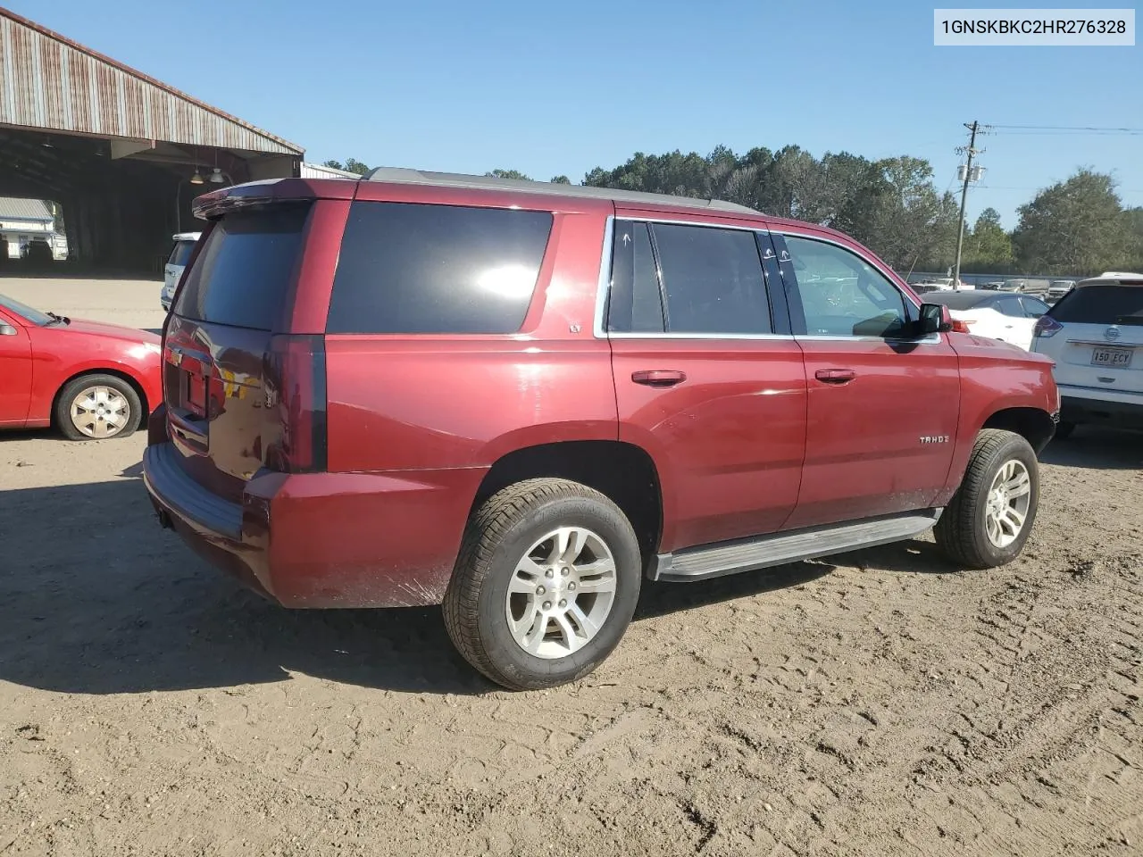 2017 Chevrolet Tahoe K1500 Lt VIN: 1GNSKBKC2HR276328 Lot: 74967204