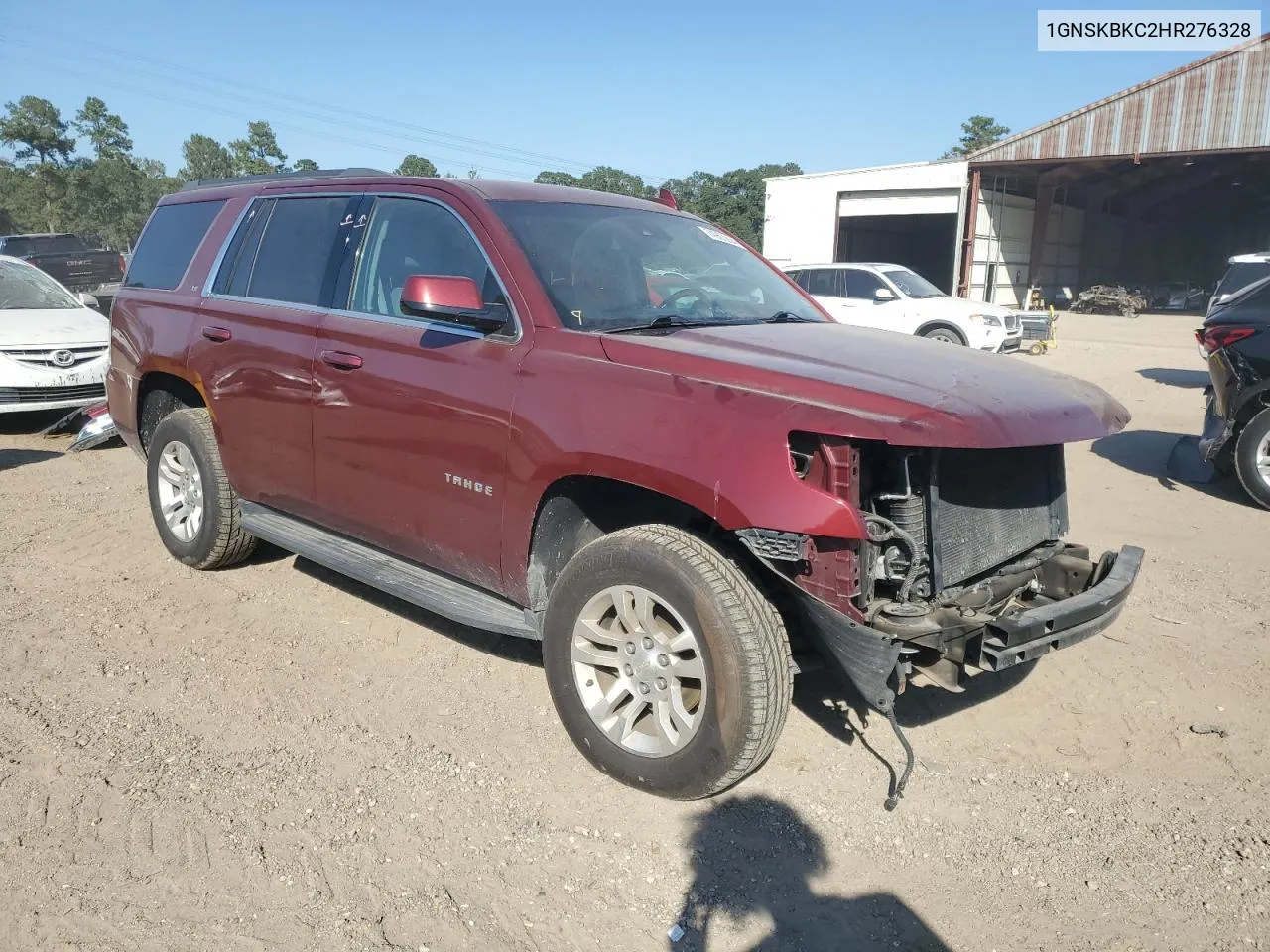 2017 Chevrolet Tahoe K1500 Lt VIN: 1GNSKBKC2HR276328 Lot: 74967204