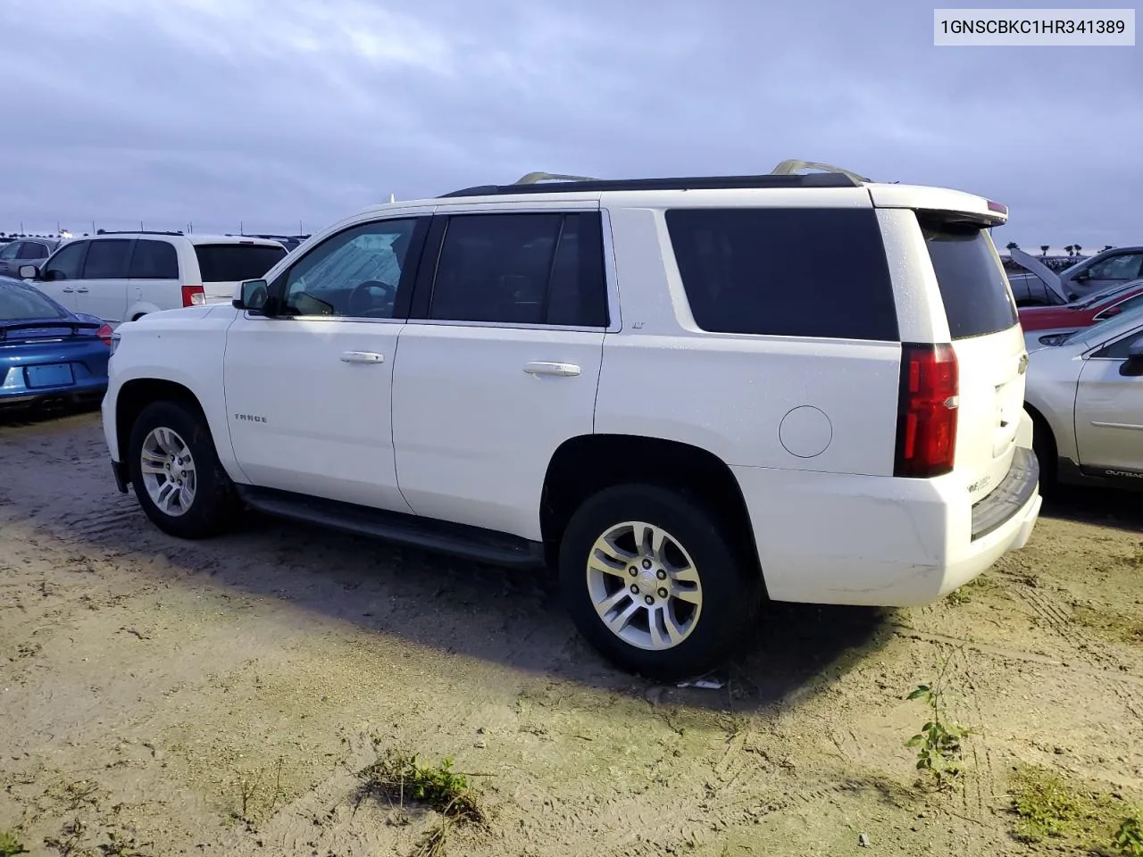 2017 Chevrolet Tahoe C1500 Lt VIN: 1GNSCBKC1HR341389 Lot: 75113634