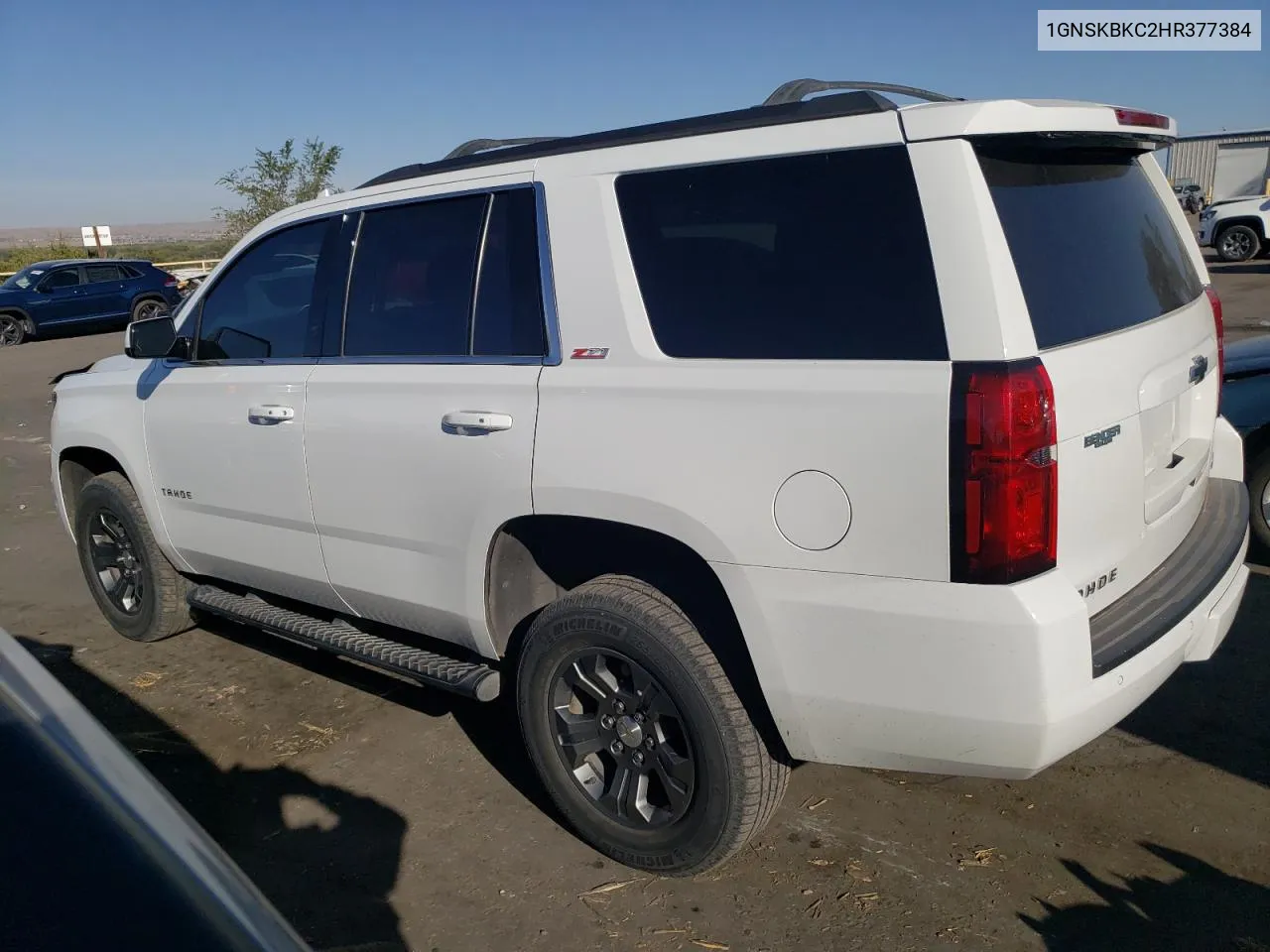 2017 Chevrolet Tahoe K1500 Lt VIN: 1GNSKBKC2HR377384 Lot: 75193844