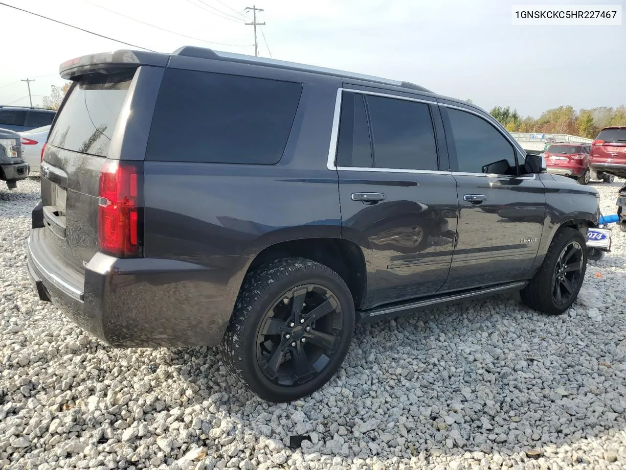 2017 Chevrolet Tahoe K1500 Premier VIN: 1GNSKCKC5HR227467 Lot: 75803484