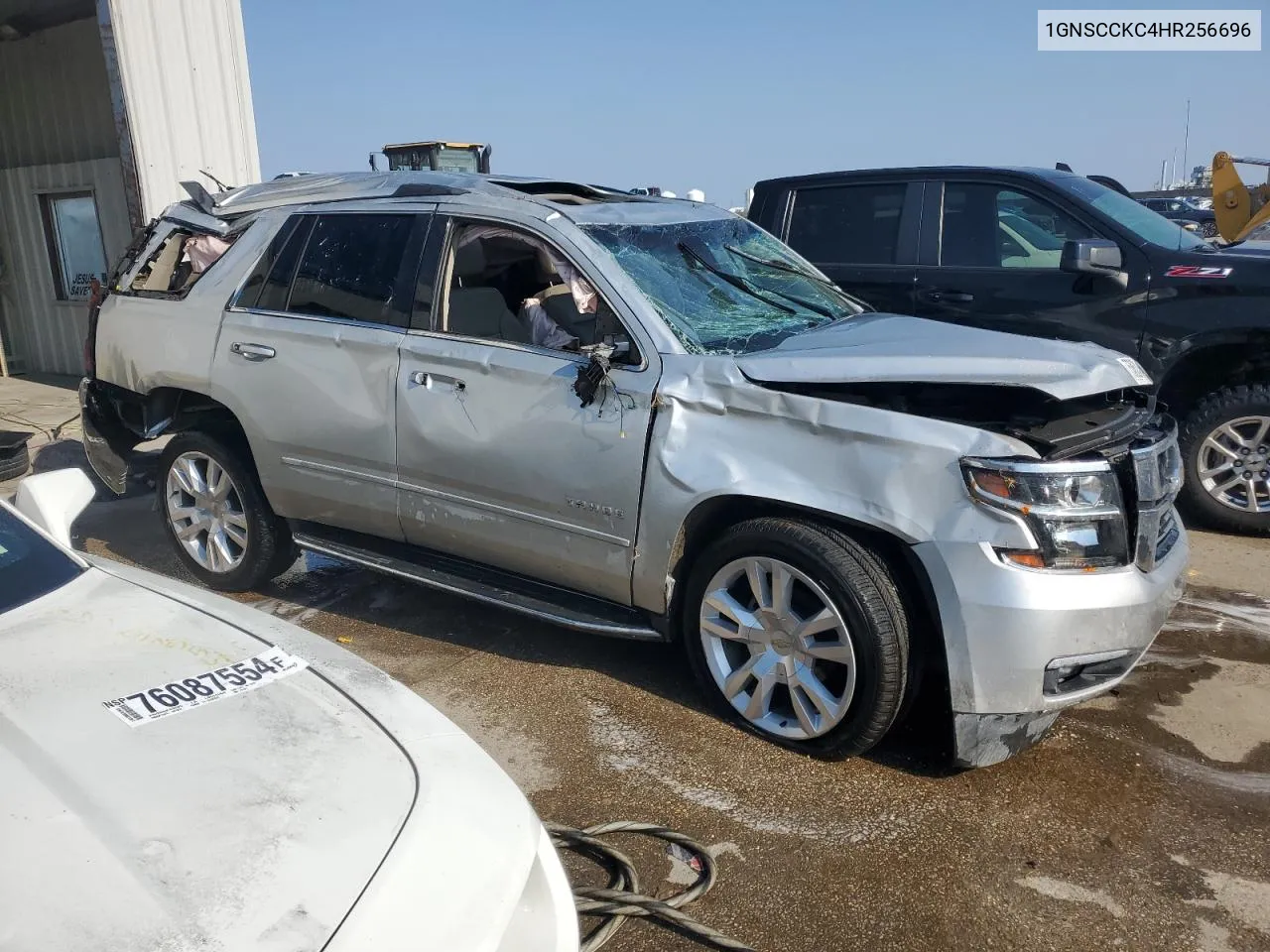 2017 Chevrolet Tahoe C1500 Premier VIN: 1GNSCCKC4HR256696 Lot: 75862424