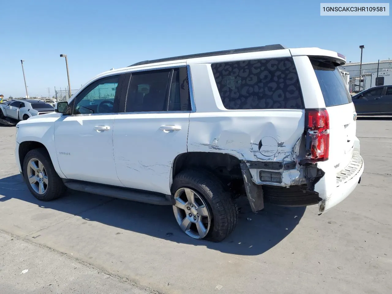 2017 Chevrolet Tahoe C1500 Ls VIN: 1GNSCAKC3HR109581 Lot: 76027144