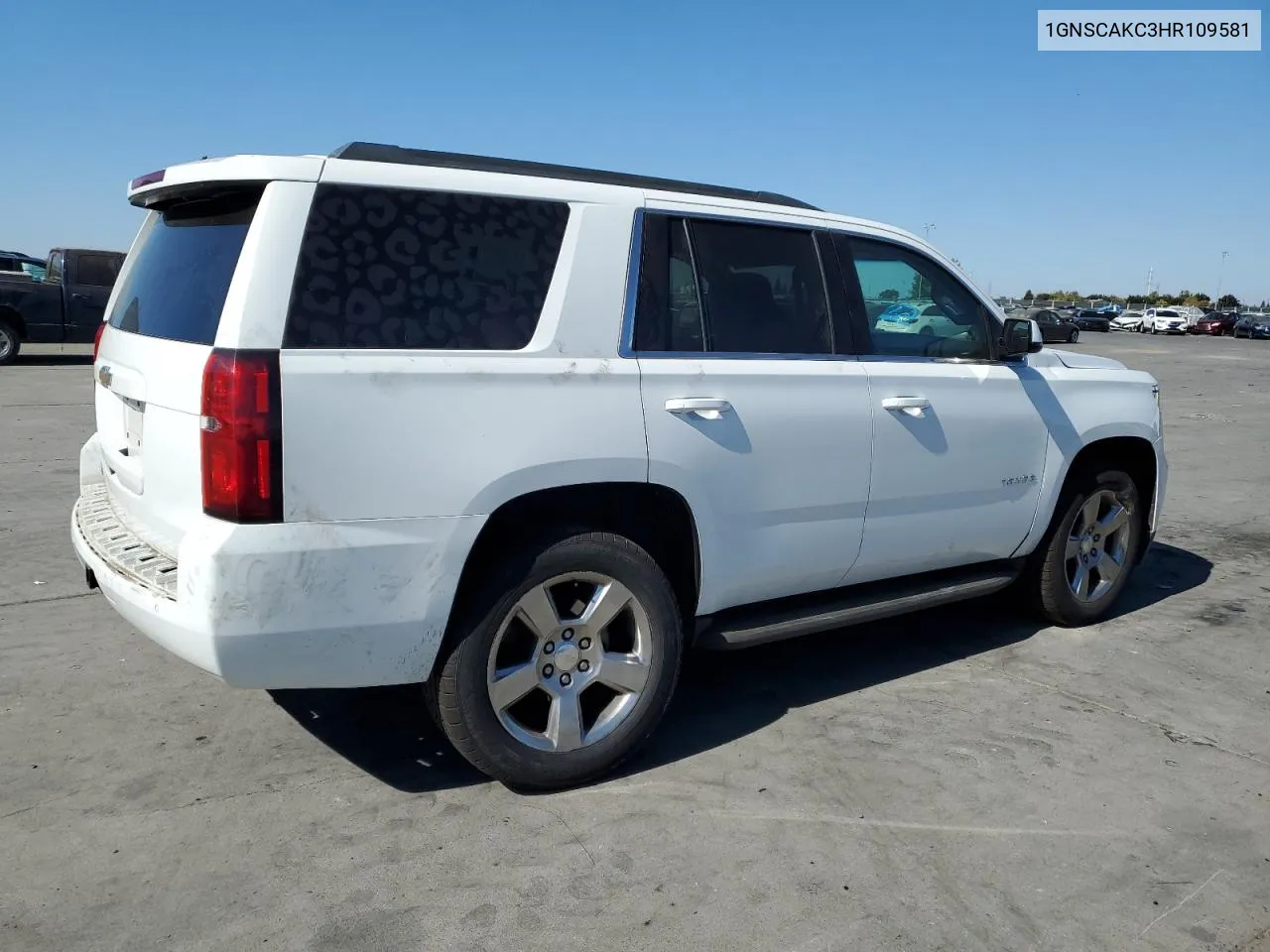 2017 Chevrolet Tahoe C1500 Ls VIN: 1GNSCAKC3HR109581 Lot: 76027144