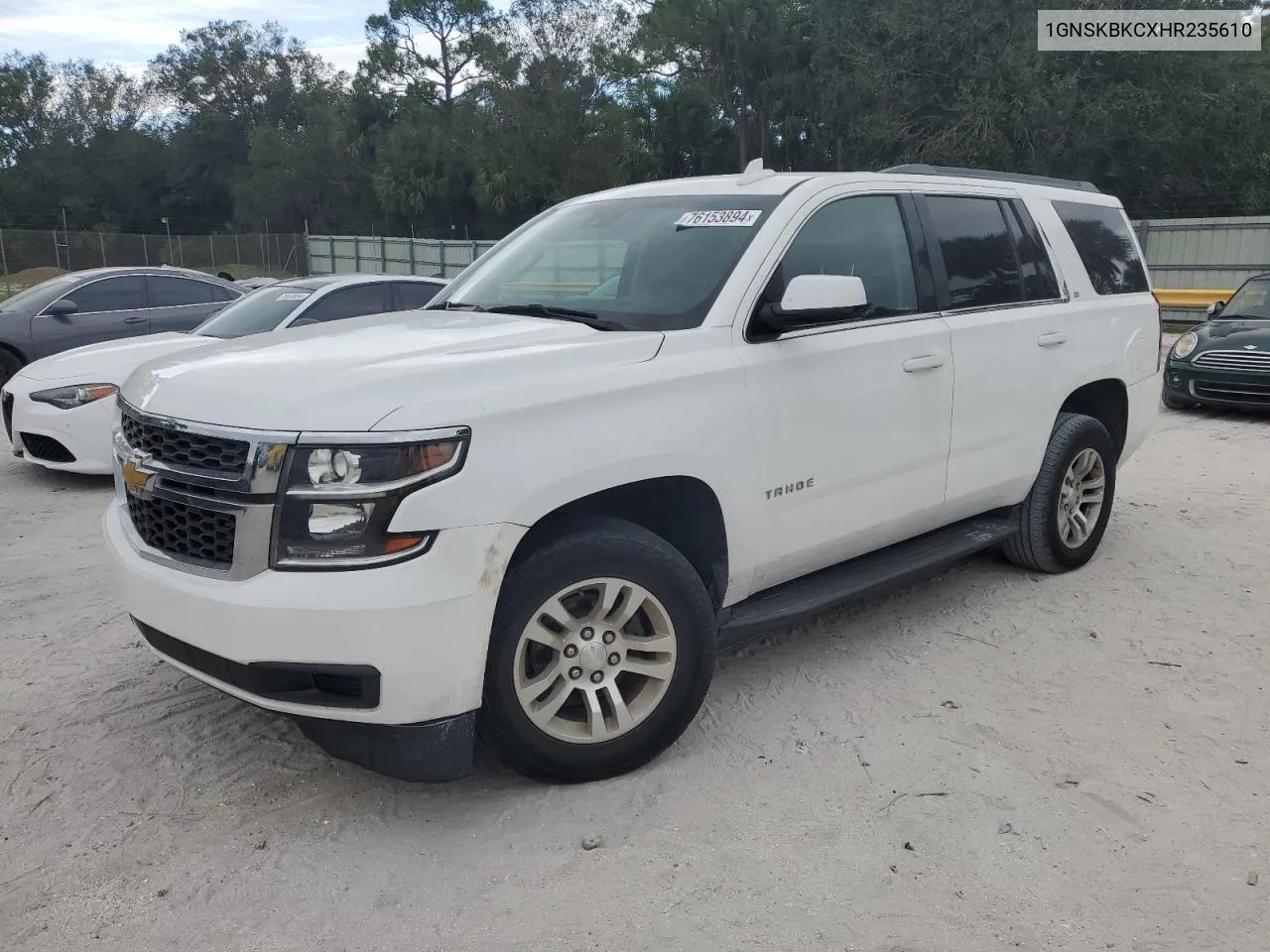 2017 Chevrolet Tahoe K1500 Lt VIN: 1GNSKBKCXHR235610 Lot: 76153894