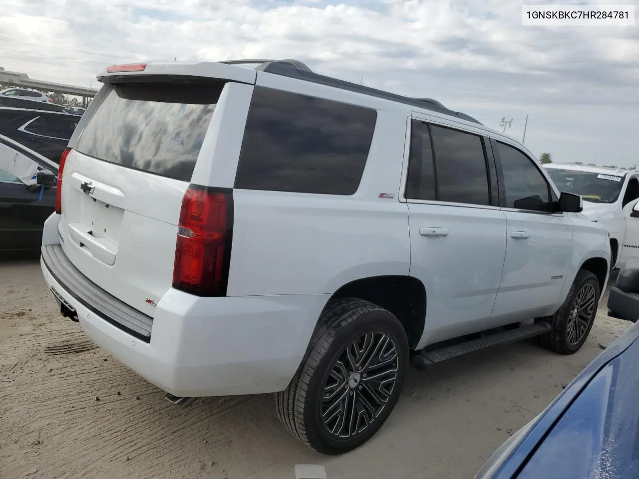 2017 Chevrolet Tahoe K1500 Lt VIN: 1GNSKBKC7HR284781 Lot: 76231654