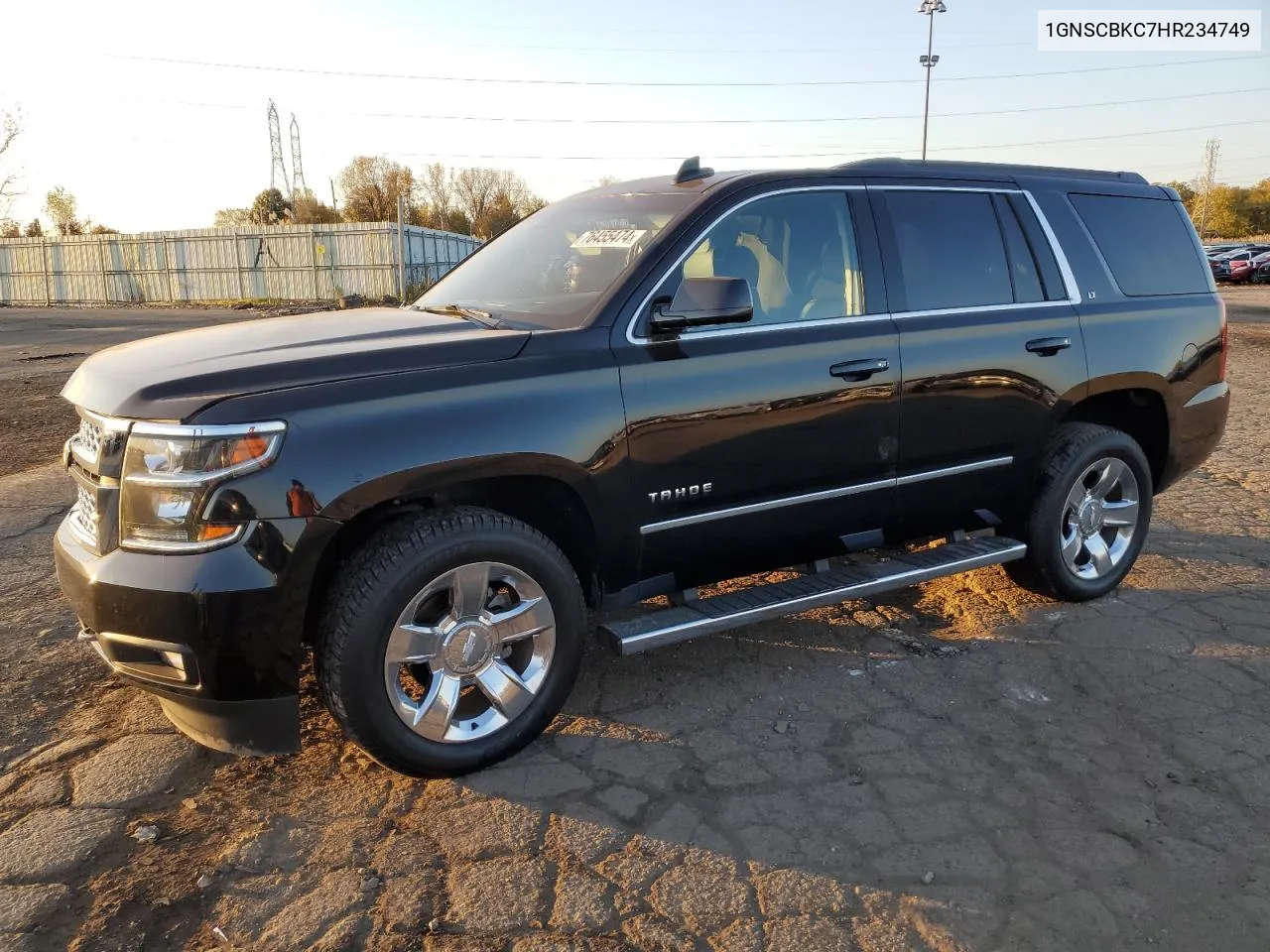 2017 Chevrolet Tahoe C1500 Lt VIN: 1GNSCBKC7HR234749 Lot: 76455474