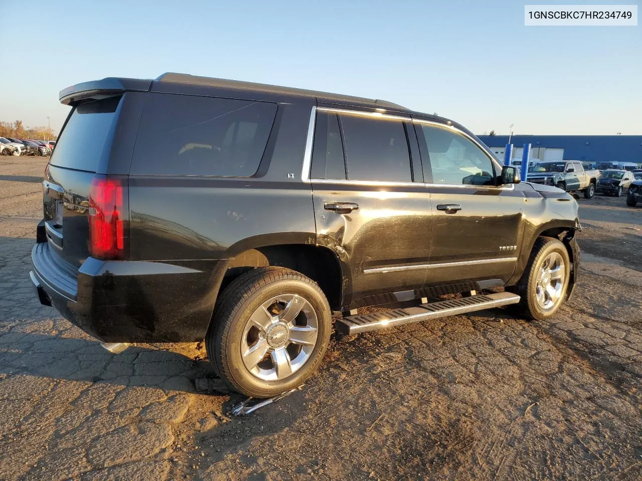 2017 Chevrolet Tahoe C1500 Lt VIN: 1GNSCBKC7HR234749 Lot: 76455474