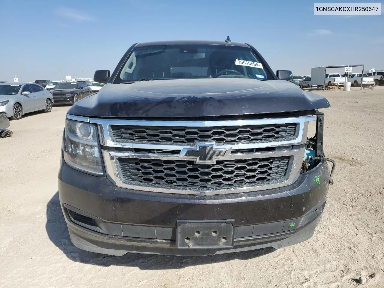 1GNSCAKCXHR250647 2017 Chevrolet Tahoe C1500 Ls