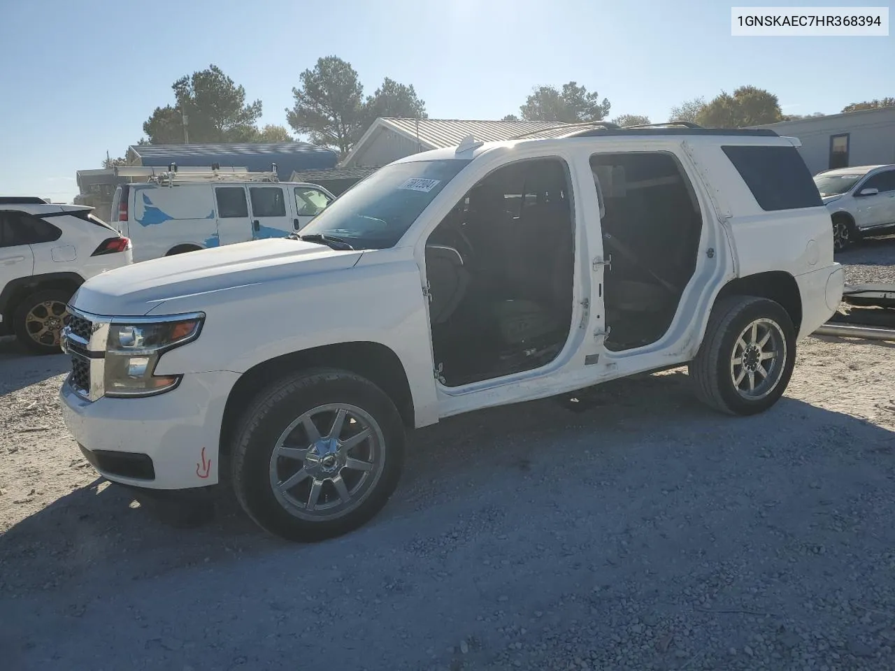 2017 Chevrolet Tahoe K1500 Ls VIN: 1GNSKAEC7HR368394 Lot: 76872904