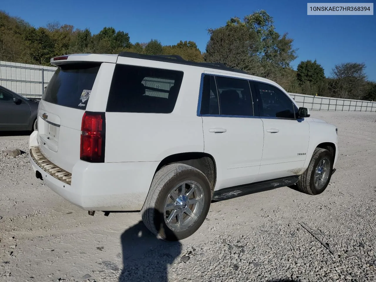 2017 Chevrolet Tahoe K1500 Ls VIN: 1GNSKAEC7HR368394 Lot: 76872904