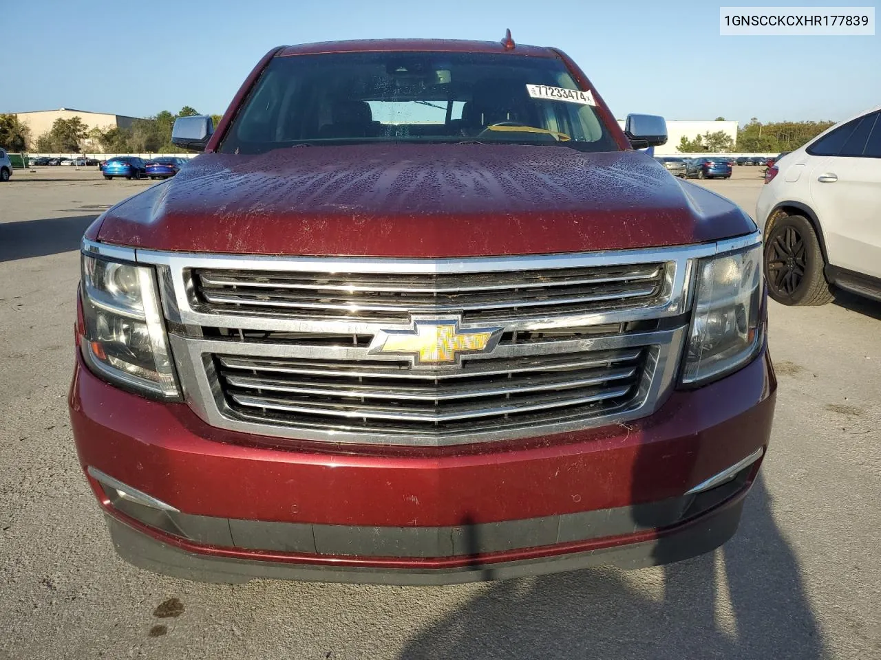 2017 Chevrolet Tahoe C1500 Premier VIN: 1GNSCCKCXHR177839 Lot: 77233474