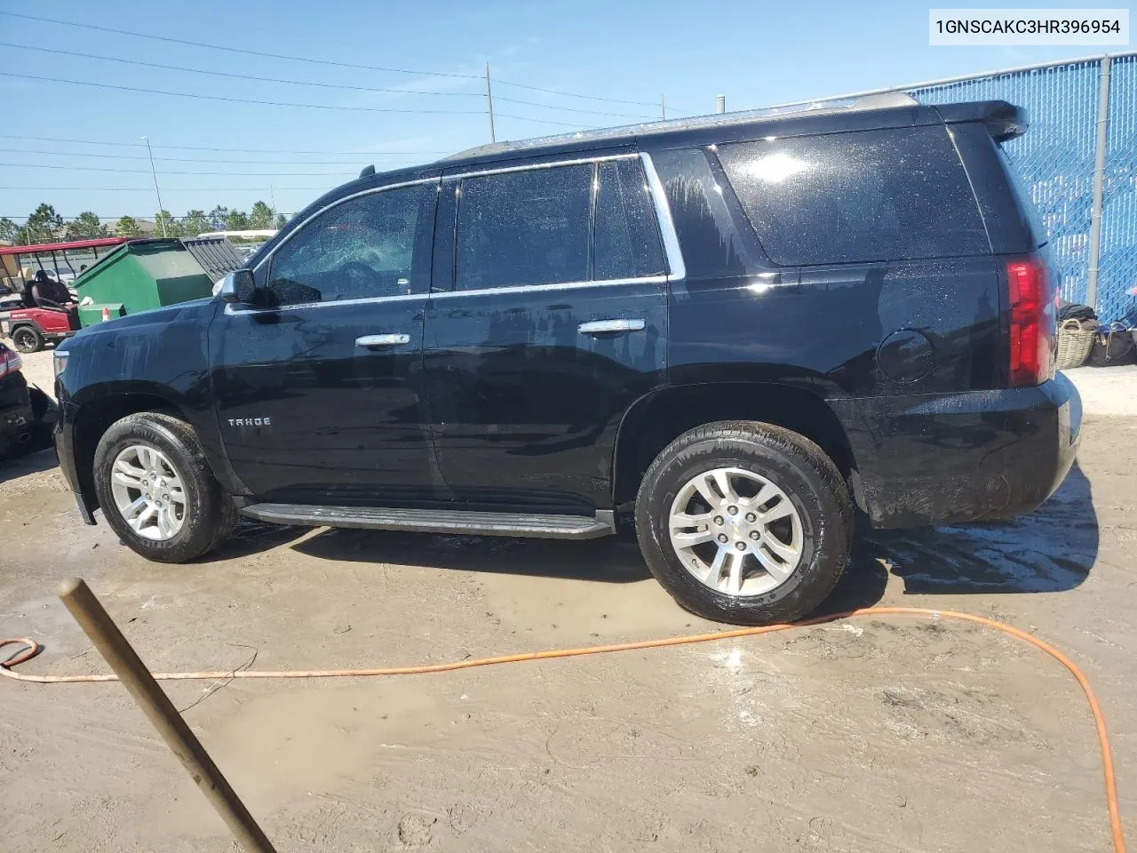 2017 Chevrolet Tahoe C1500 Ls VIN: 1GNSCAKC3HR396954 Lot: 77428774