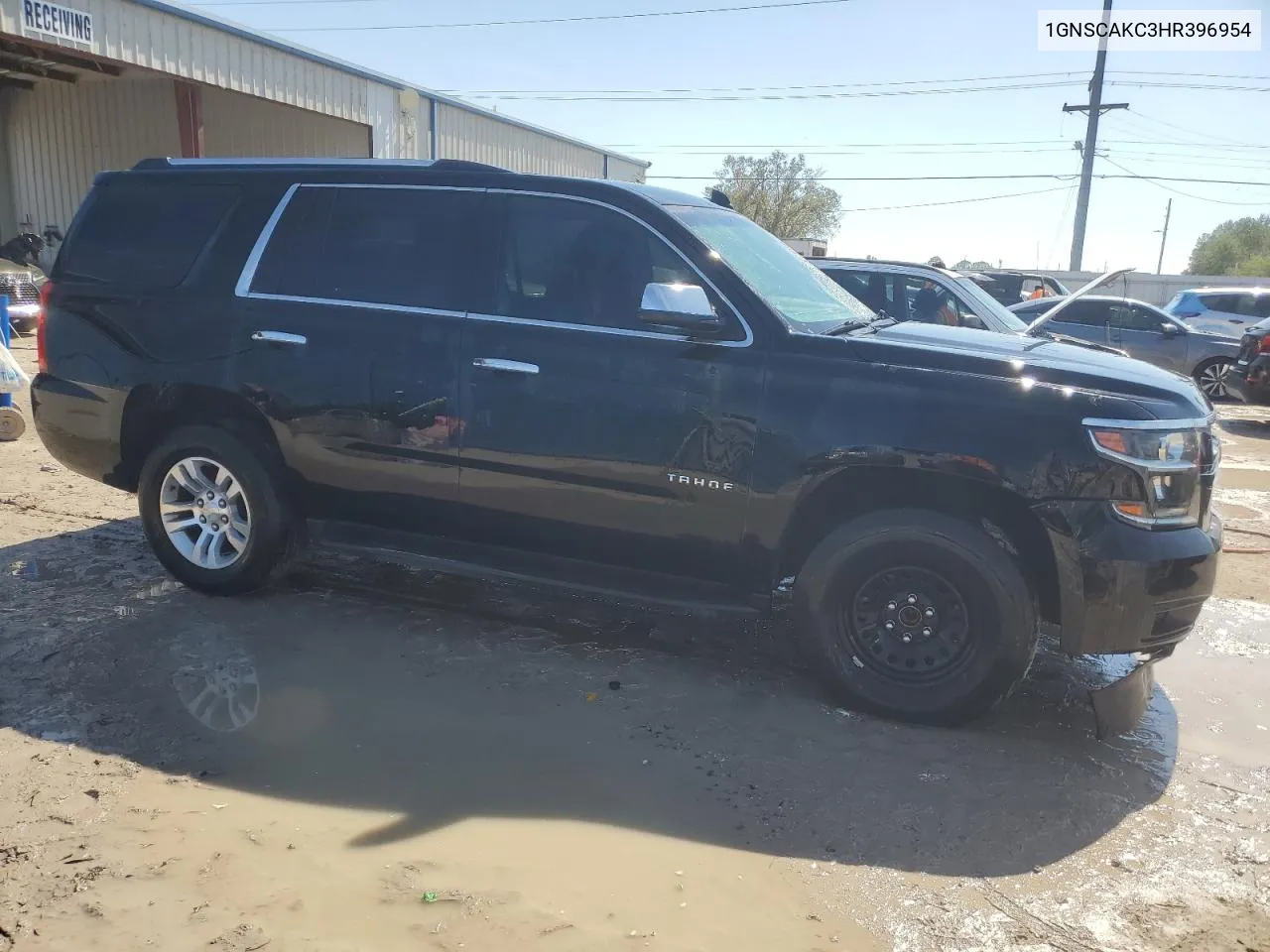 2017 Chevrolet Tahoe C1500 Ls VIN: 1GNSCAKC3HR396954 Lot: 77428774