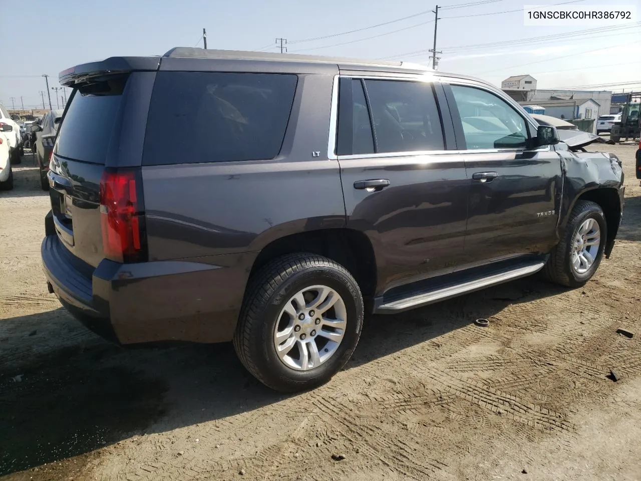 2017 Chevrolet Tahoe C1500 Lt VIN: 1GNSCBKC0HR386792 Lot: 77713804