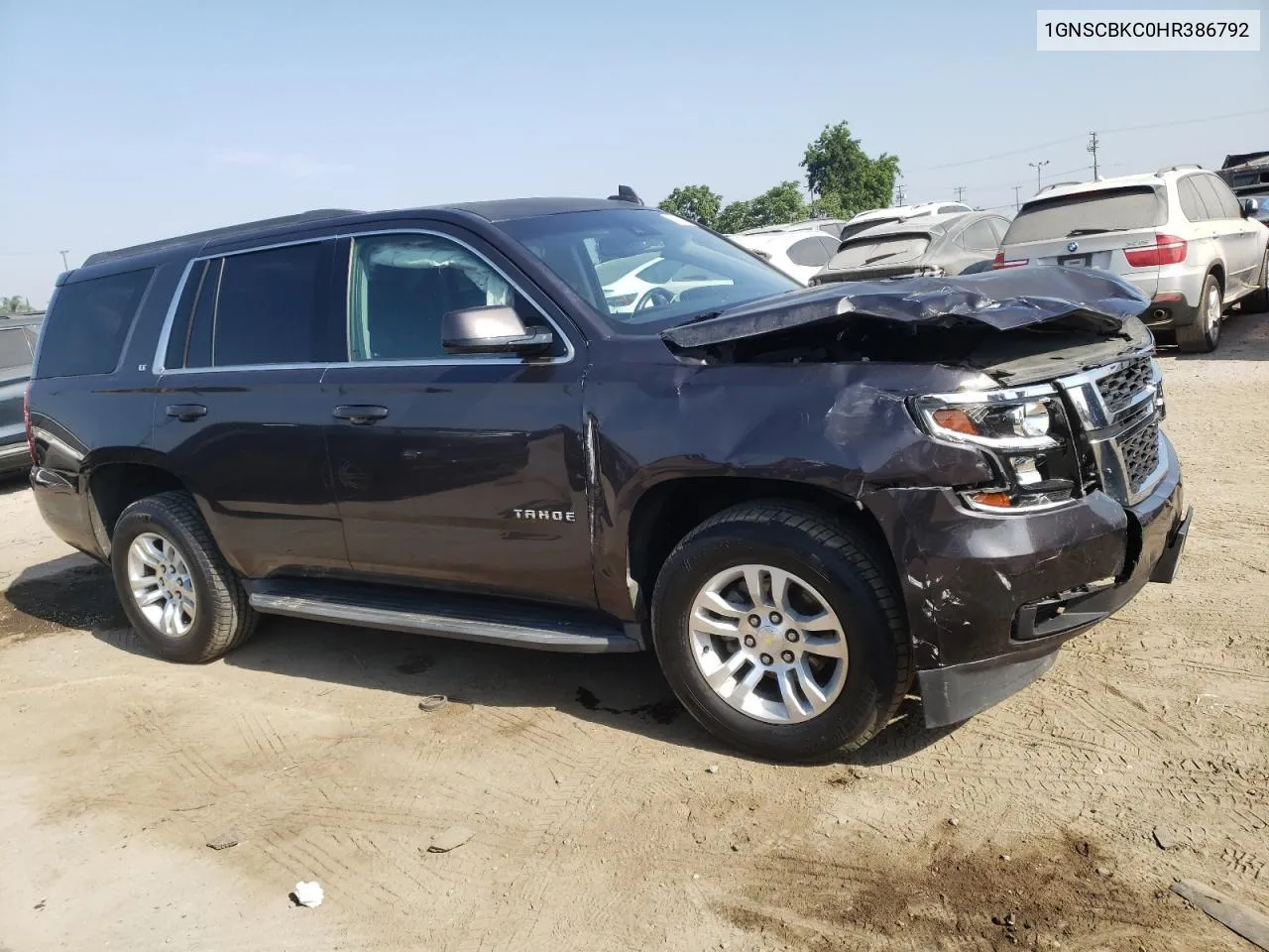 2017 Chevrolet Tahoe C1500 Lt VIN: 1GNSCBKC0HR386792 Lot: 77713804