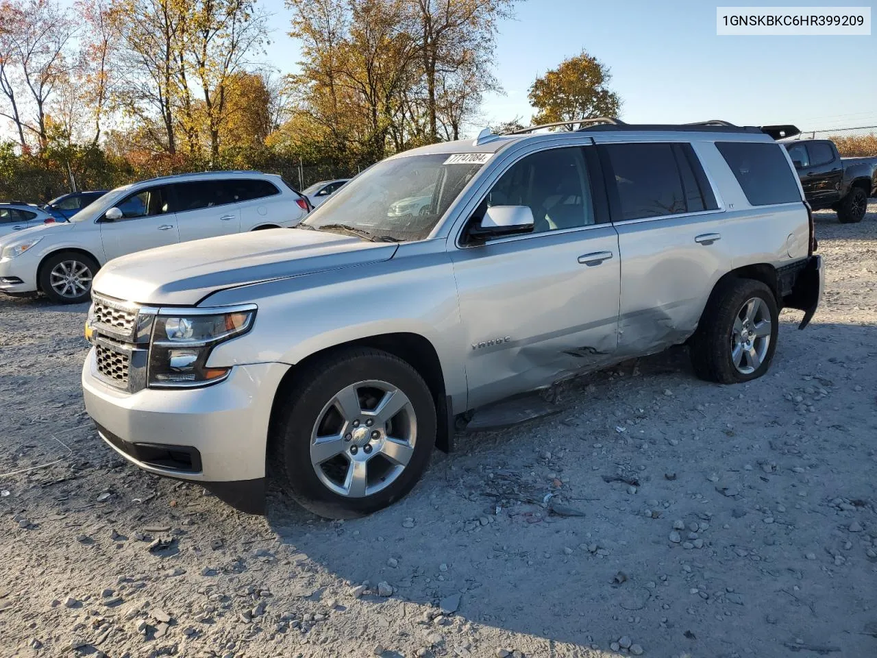 2017 Chevrolet Tahoe K1500 Lt VIN: 1GNSKBKC6HR399209 Lot: 77747084