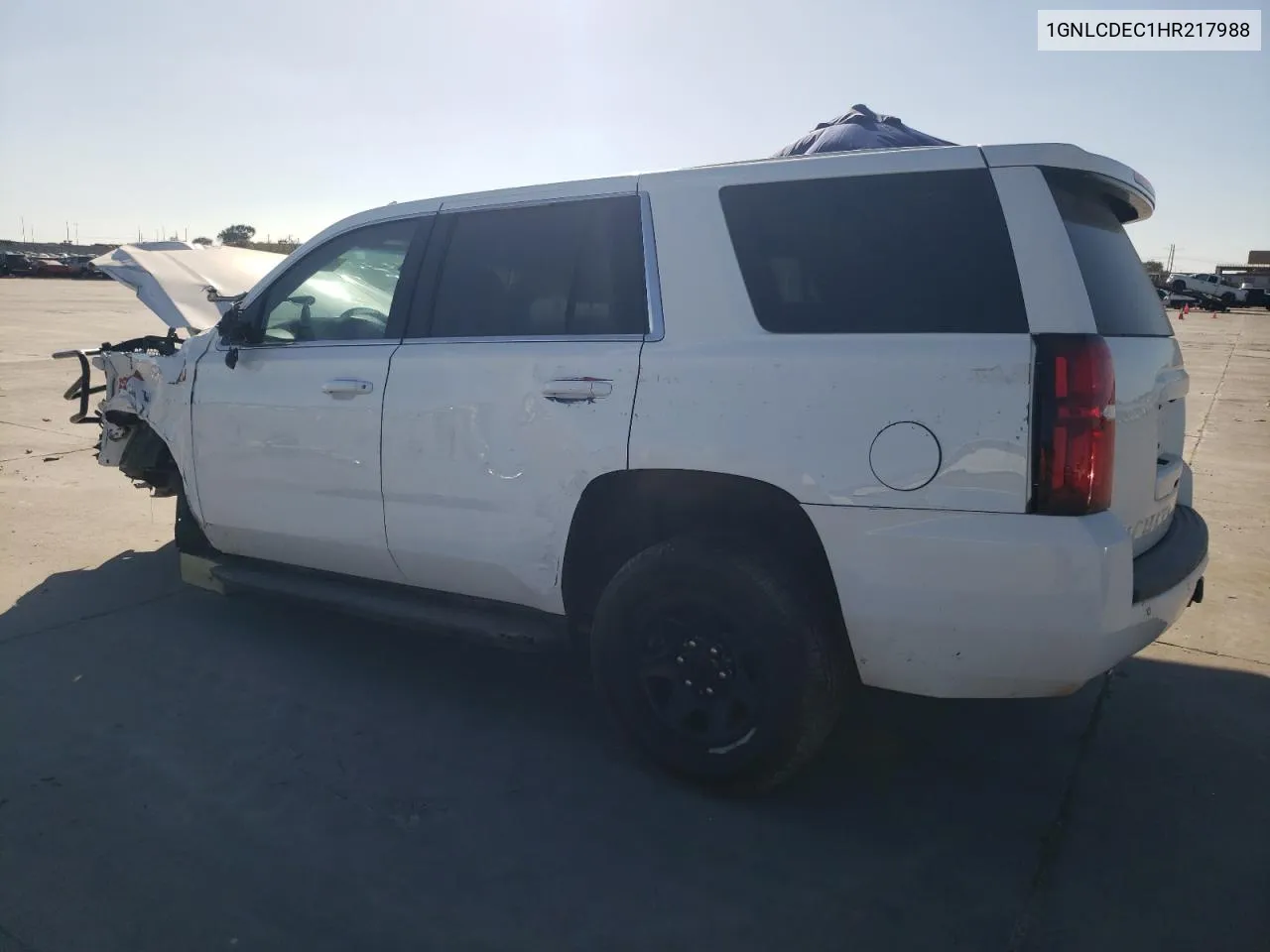 2017 Chevrolet Tahoe Police VIN: 1GNLCDEC1HR217988 Lot: 77778574