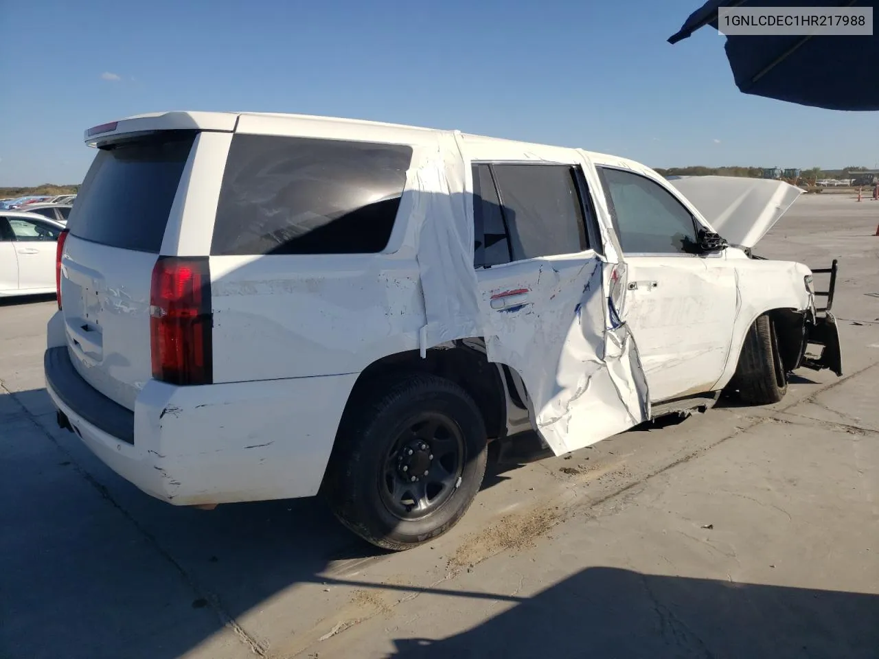 2017 Chevrolet Tahoe Police VIN: 1GNLCDEC1HR217988 Lot: 77778574