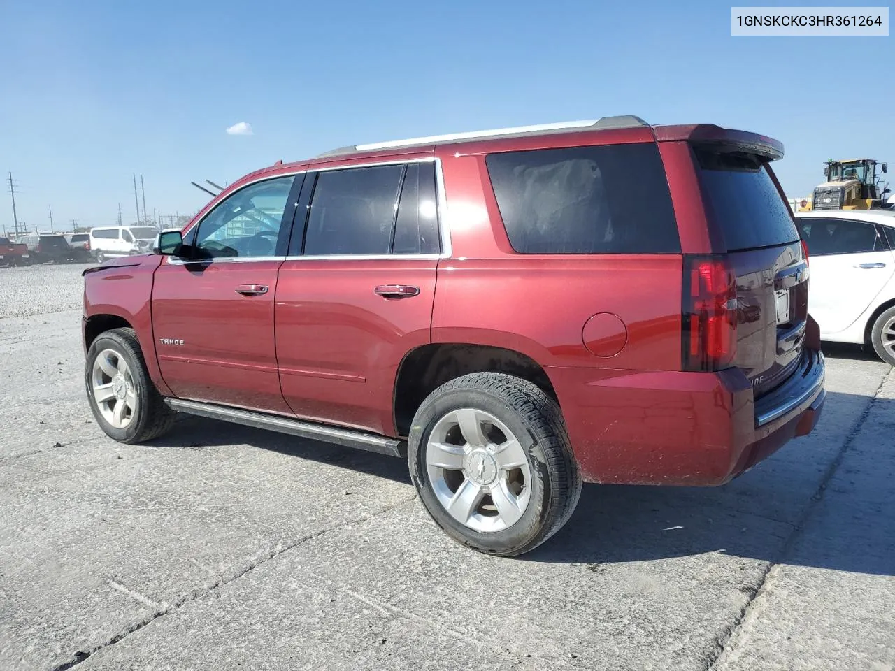 2017 Chevrolet Tahoe K1500 Premier VIN: 1GNSKCKC3HR361264 Lot: 77779944