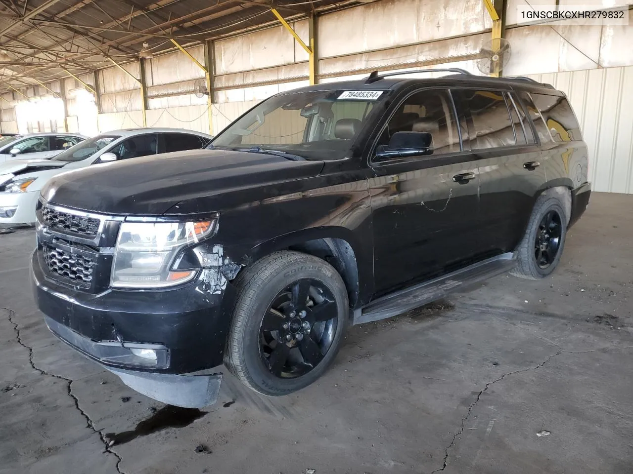 2017 Chevrolet Tahoe C1500 Lt VIN: 1GNSCBKCXHR279832 Lot: 78485334