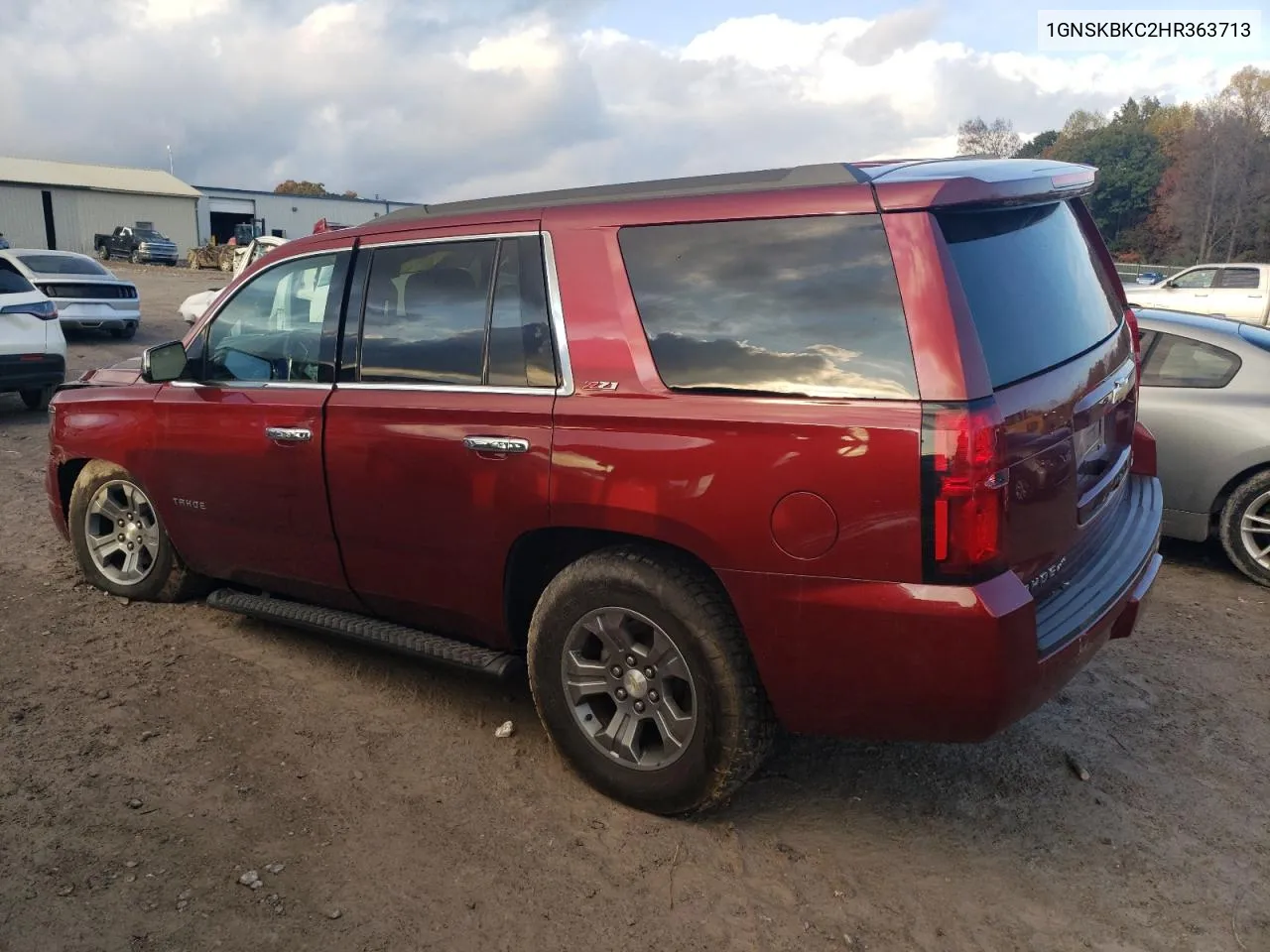 1GNSKBKC2HR363713 2017 Chevrolet Tahoe K1500 Lt